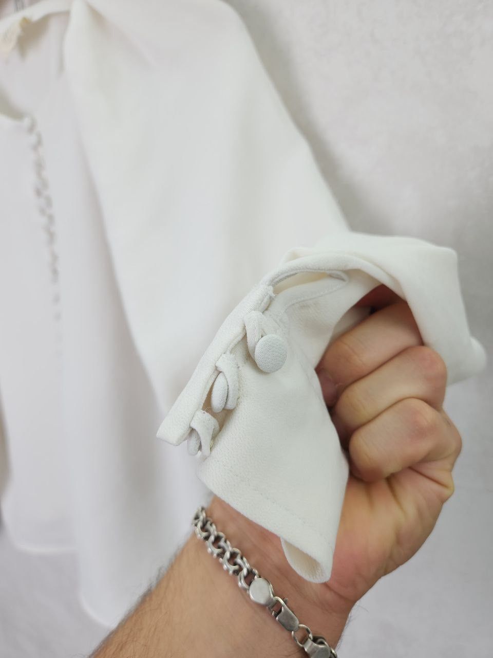 Sezane Sezane White Blouses Size L / US 10 / IT 46 - 9 Thumbnail
