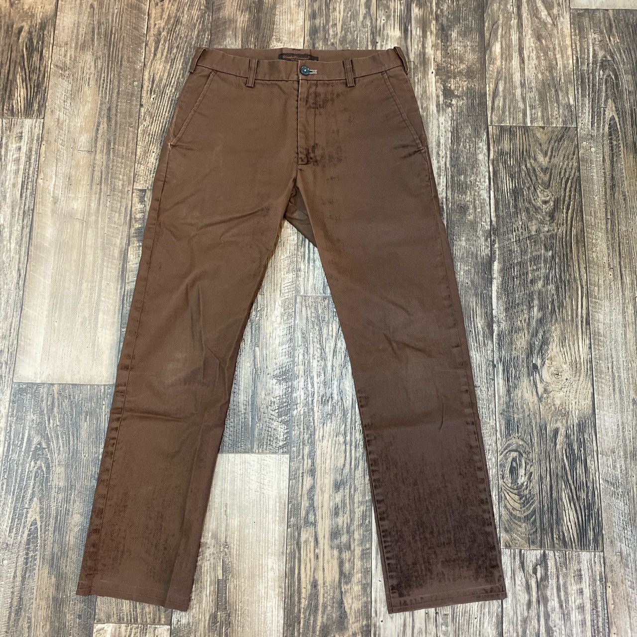Undercover Undercover SS05 But Beautiful Brown Velour Pants Size US 28 / EU 44 - 1 Thumbnail