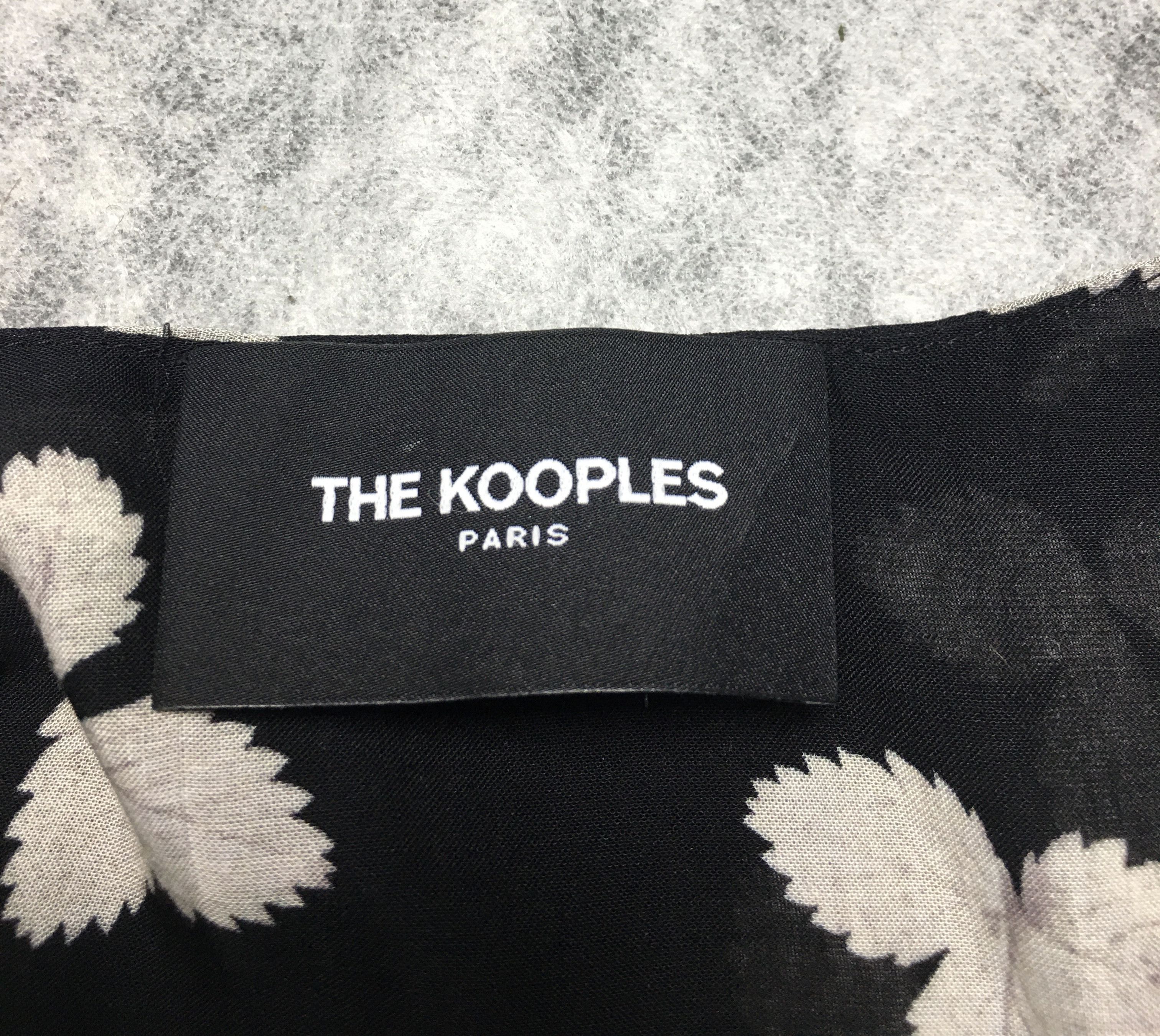 The Kooples The Kooples Asymmetric Flowing Floral Maxi Dress Sleeve Sz 3 Size L / US 10 / IT 46 - 11 Thumbnail
