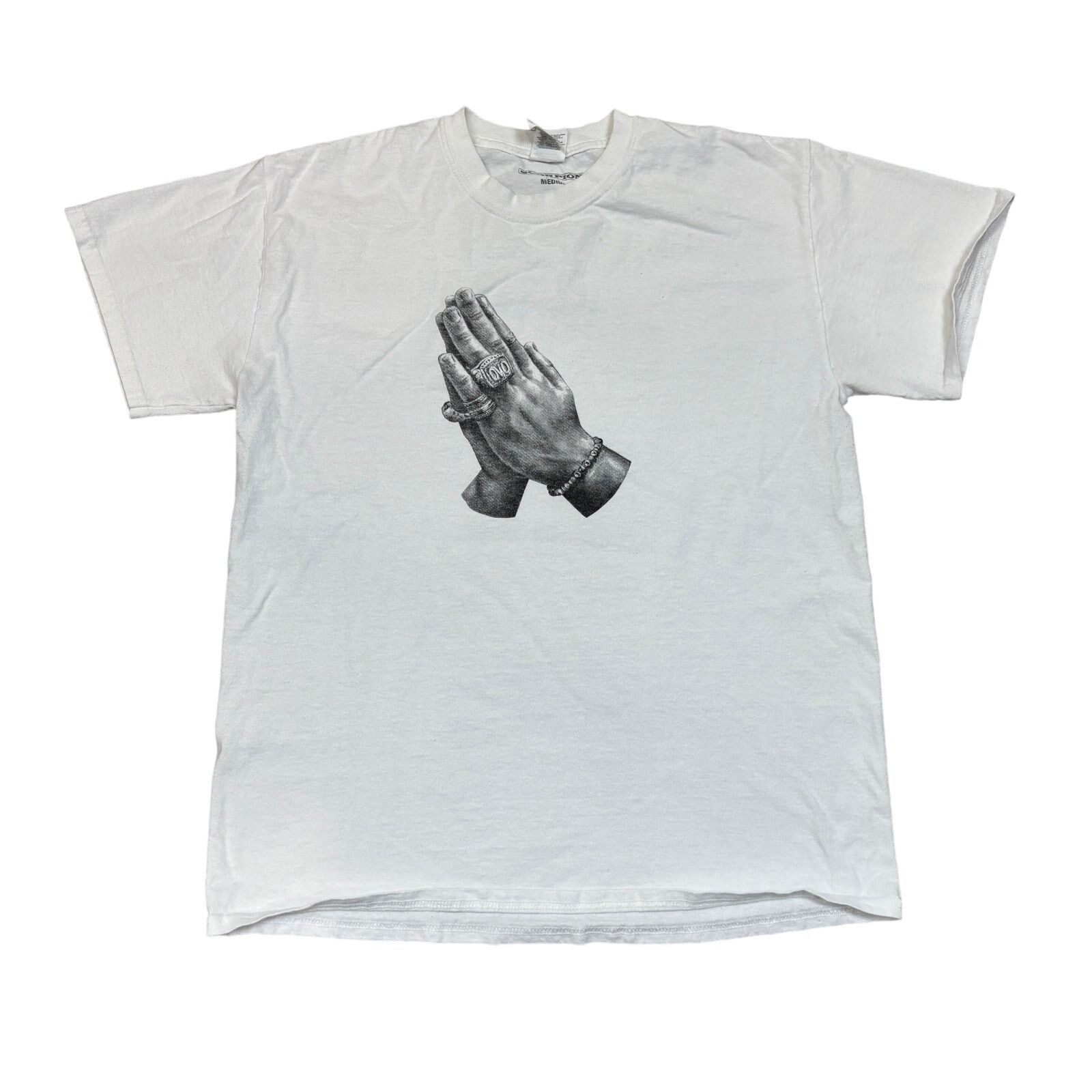 Drake Scorpion OVO Praying Hand Double Sided Shirt Medium