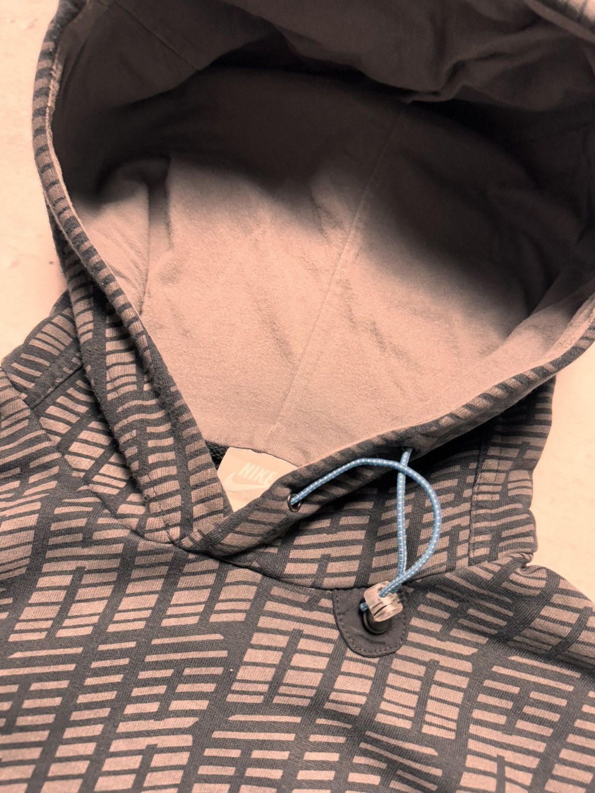 Nike × Vintage NIKE VINTAGE CENTER LOGO OVERSIZE BOXY HOODIE Size US M / EU 48-50 / 2 - 4 Thumbnail