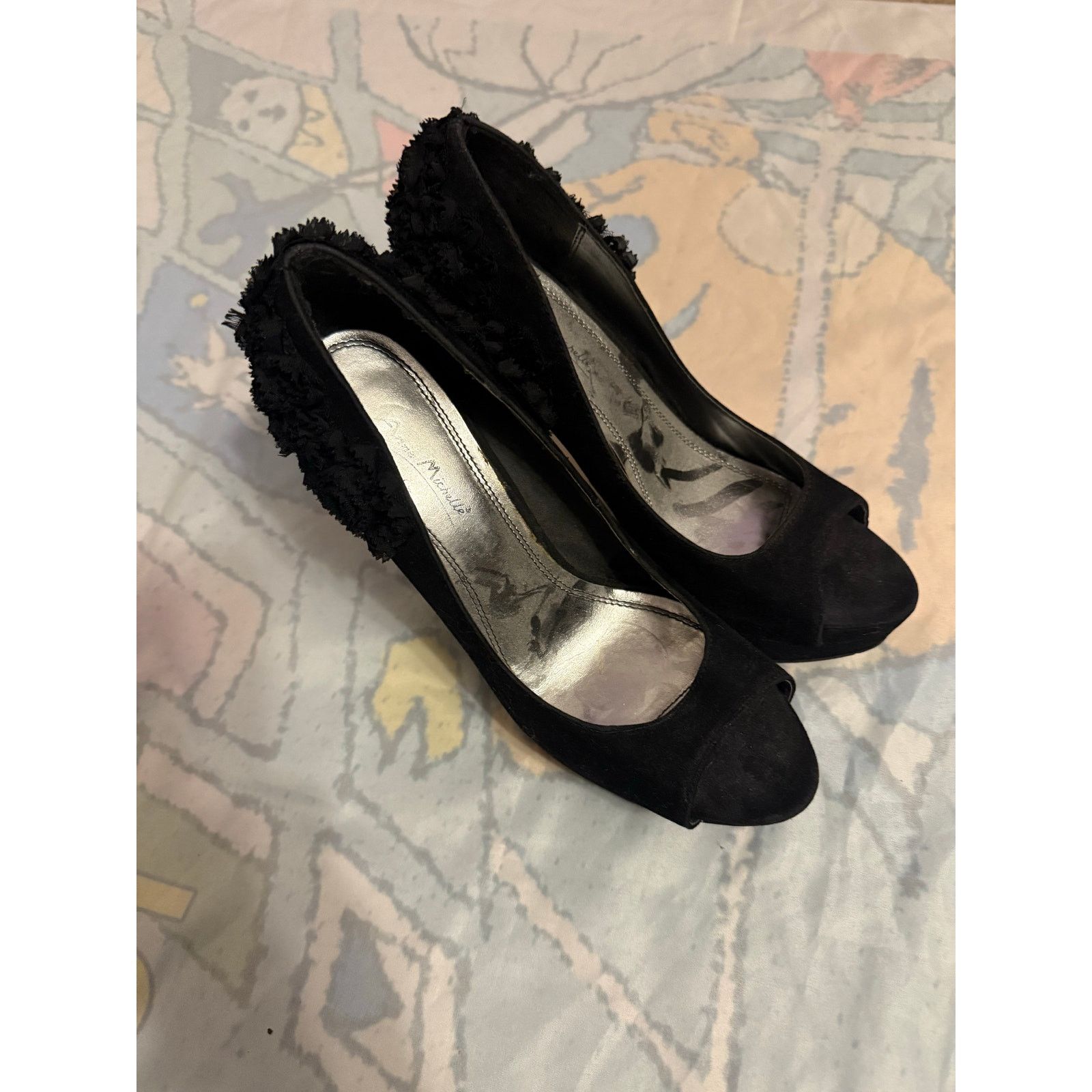 Other Anne Michelle Black Heels - Size 10/40 - Stylish! Size US 10 / IT 40 - 3 Thumbnail
