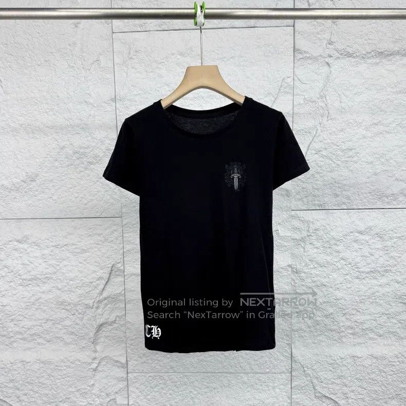 Chrome Hearts CHROME HEARTS Size L Sword printing black round neck short Size US L / EU 52-54 / 3 - 1 Thumbnail