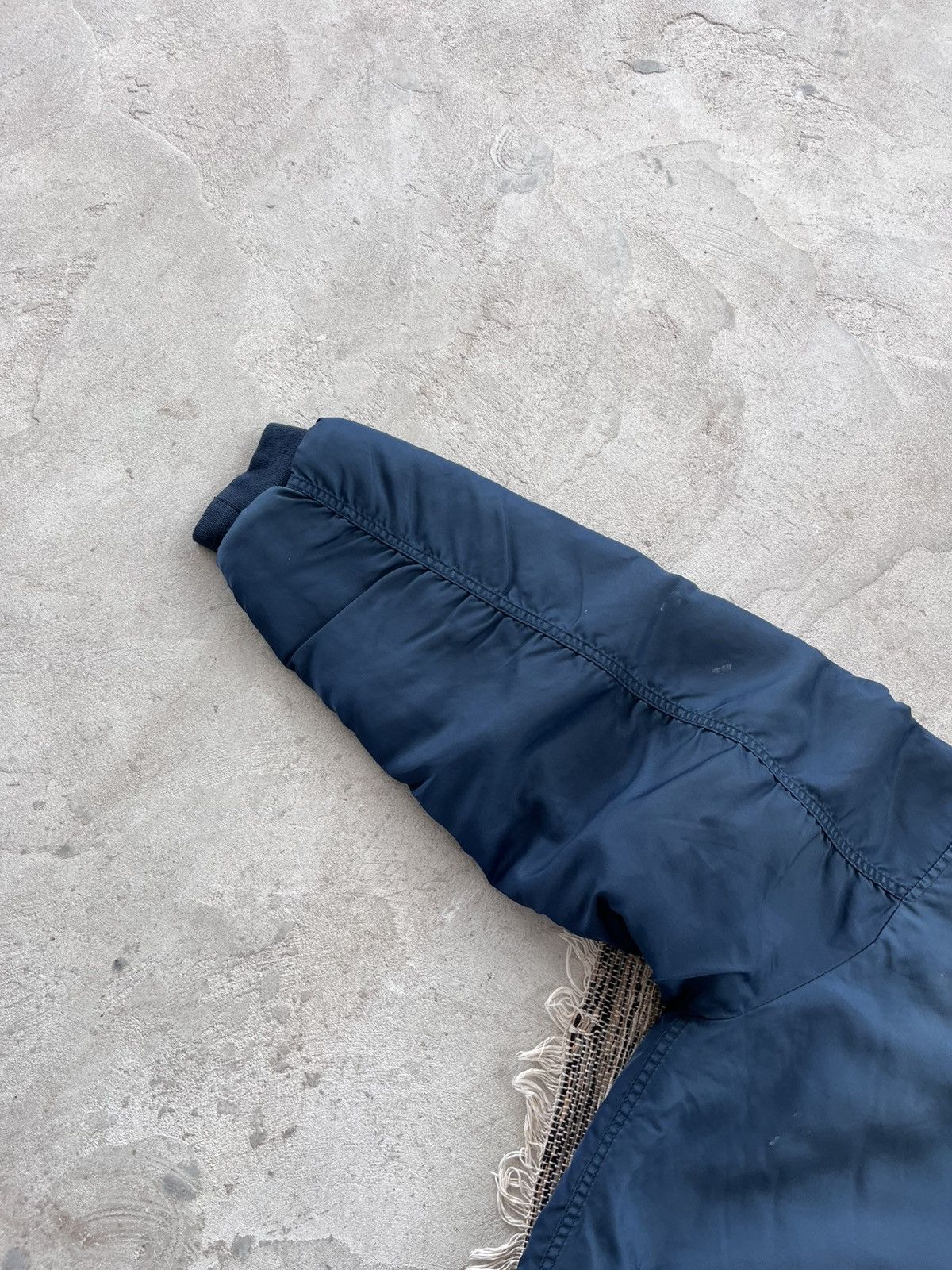 Alpha Industries Vintage Alpha Industries style Faded Blue Bomber Jacket Y2K Size US M / EU 48-50 / 2 - 17 Thumbnail