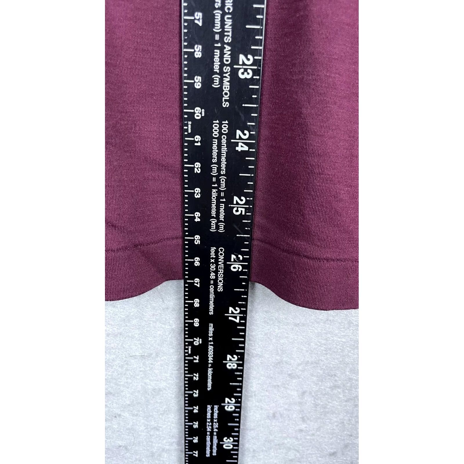 Polo Ralph Lauren Polo Ralph Lauren Shirt Mens M Maroon Long Sleeve Classic Fit Cotton Size US M / EU 48-50 / 2 - 5 Thumbnail