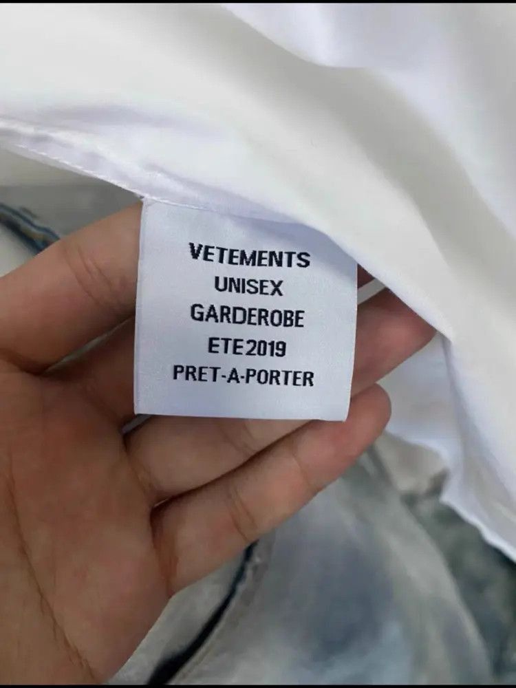 Vetements Vetements Vetements Stitches God Save Us Shirt-2506 Size US XS / EU 42 / 0 - 6 Thumbnail