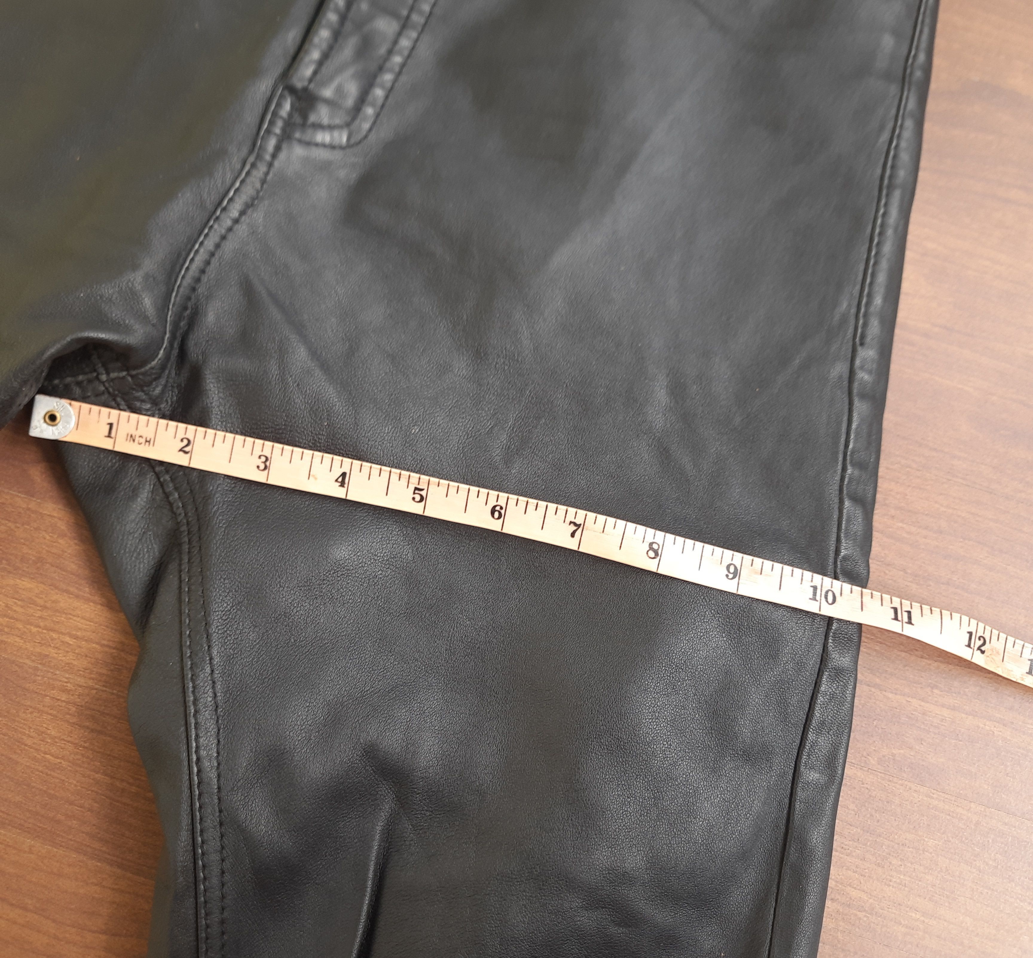 Beauty Beast Y2K No Label Leather Pants Japan Grunge Size US 30 / EU 46 - 12 Thumbnail