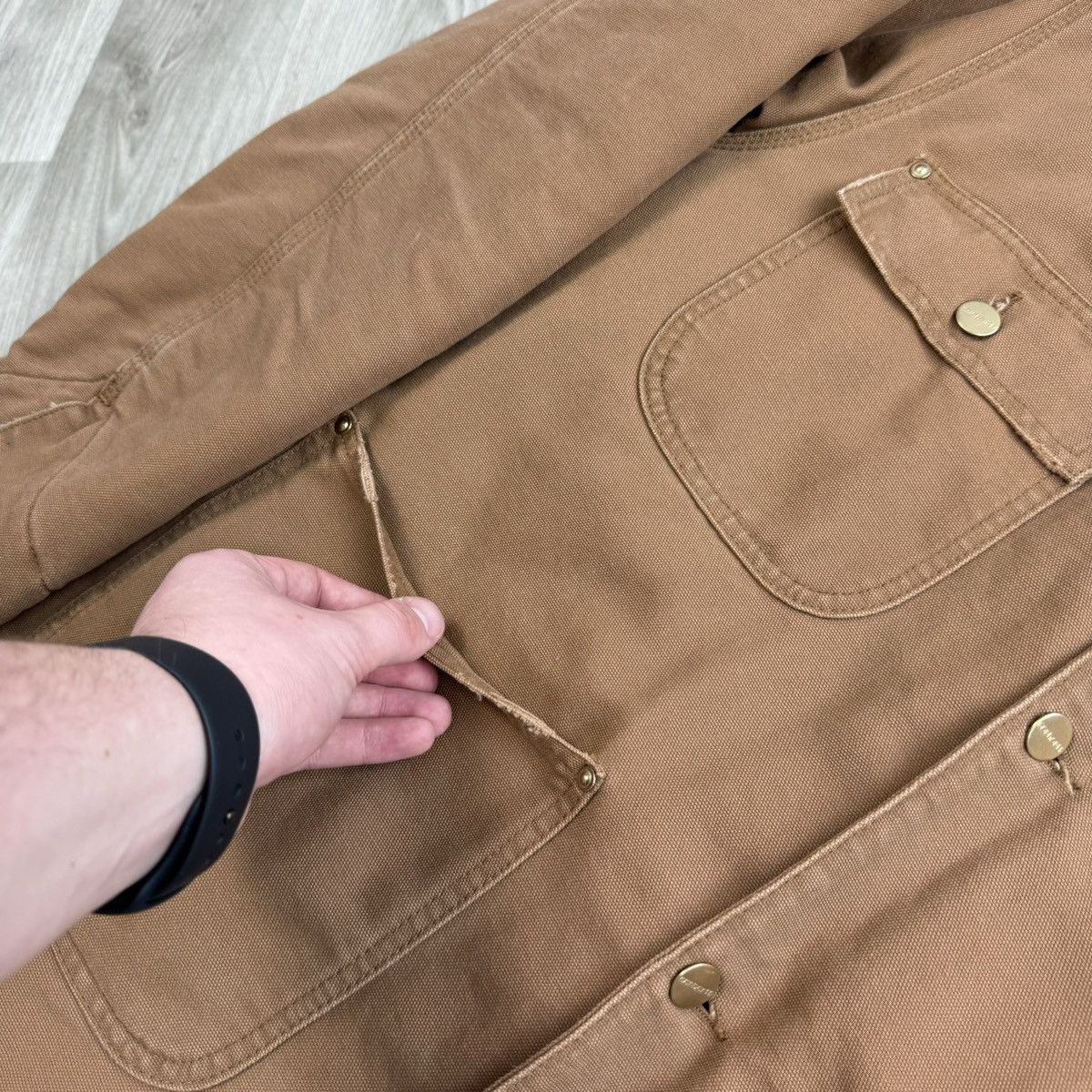 Carhartt 💥 OG CARHARTT WIP MICHIGAN CHORE COAT JACKET Size US M / EU 48-50 / 2 - 7 Thumbnail