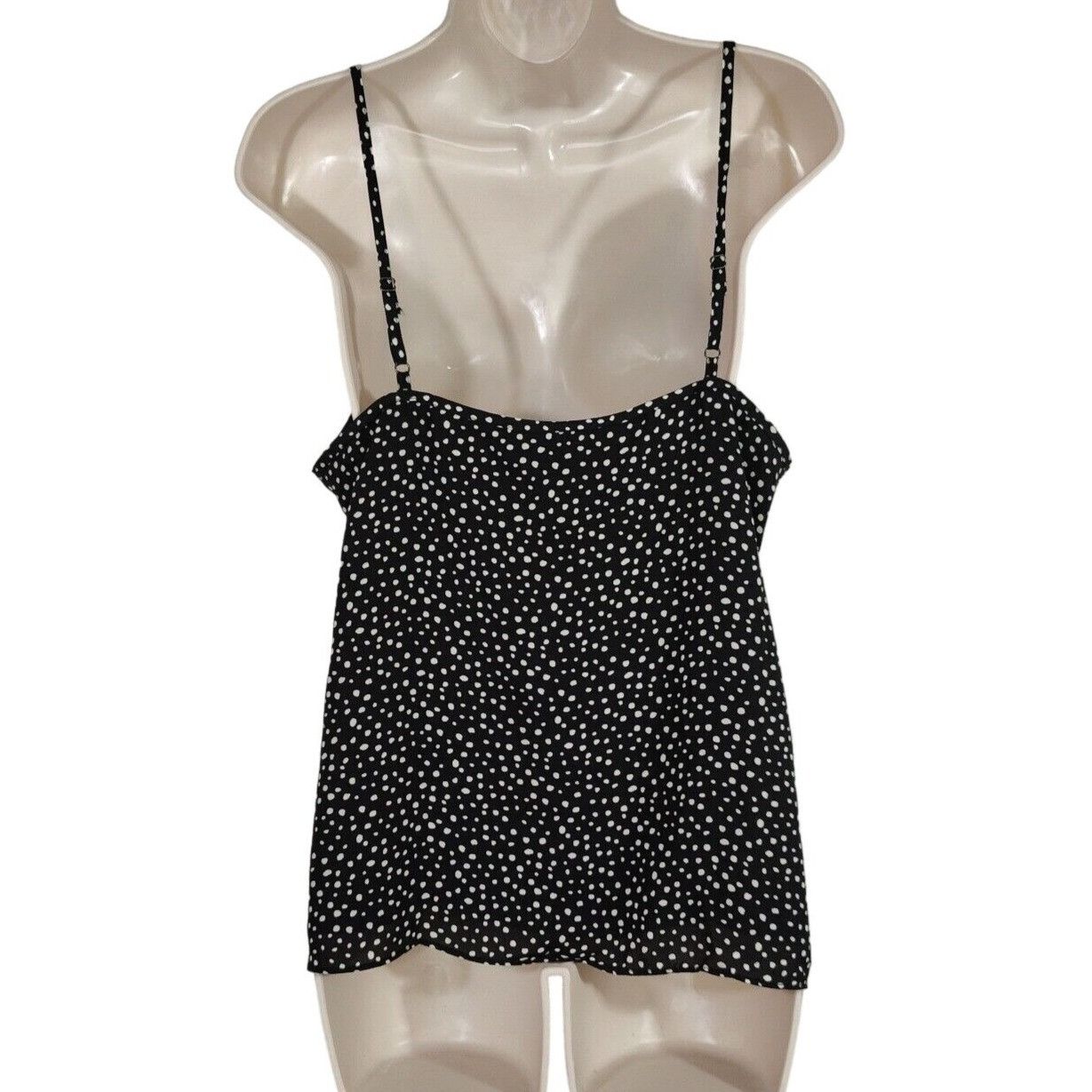 Other Abound V-neck Camisole Tank Top Sheer Women Size M Black Size M / US 6-8 / IT 42-44 - 4 Thumbnail