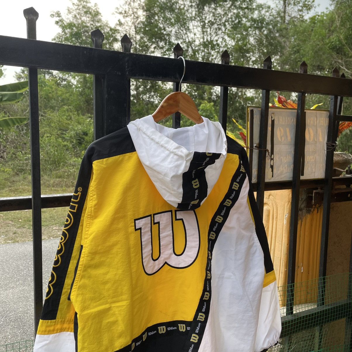 Wilson 🔥Vintage Wilson Two Tone Zipper Windbreaker Light Jacket Size US M / EU 48-50 / 2 - 2 Thumbnail