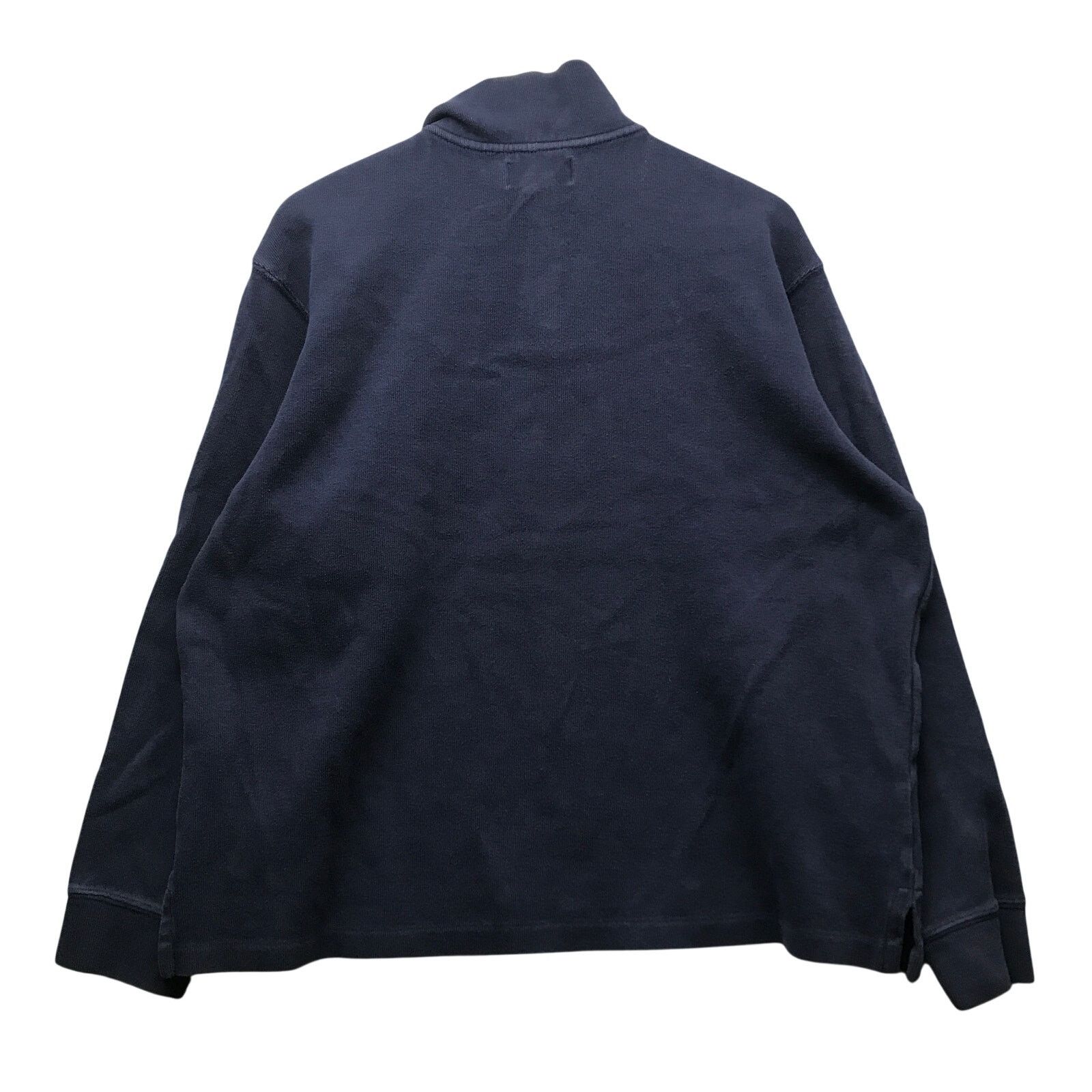Polo Ralph Lauren Polo Ralph Lauren 1/4 Zip Ribbed Pullover Sweater Men XL Size US XL / EU 56 / 4 - 7 Thumbnail
