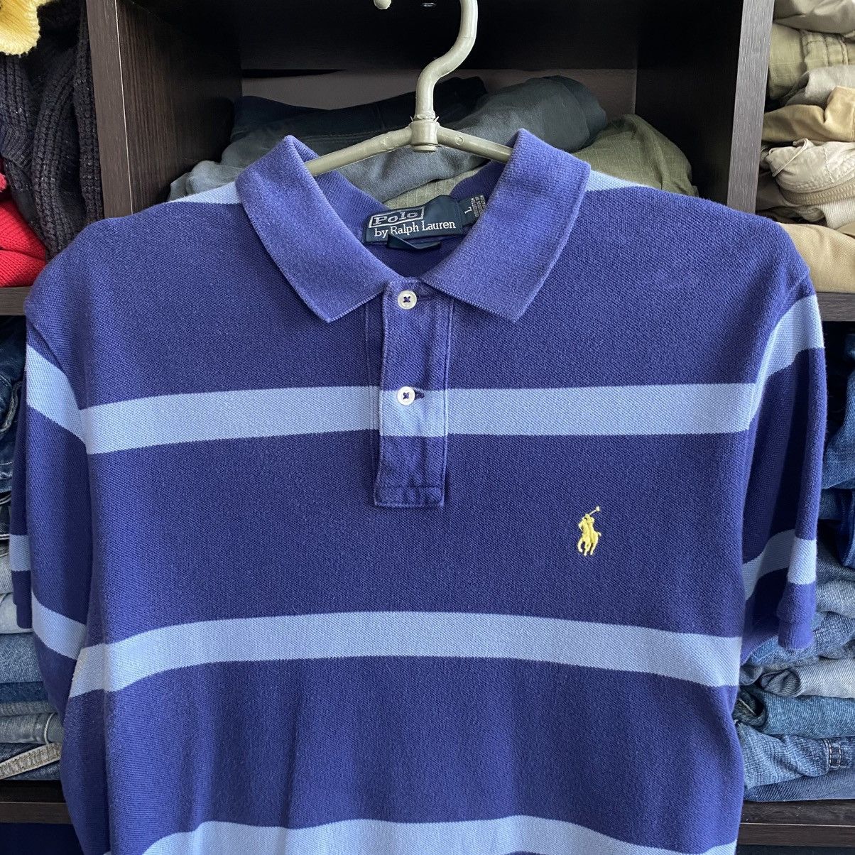 Polo Ralph Lauren Vintage Polo Ralph Lauren Small logo y2k multicoloured polo Size US L / EU 52-54 / 3 - 2 Thumbnail