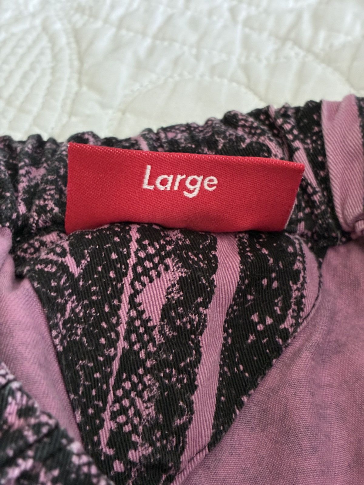 Supreme 2017 Laces Pants Size US 34 / EU 50 - 4 Thumbnail
