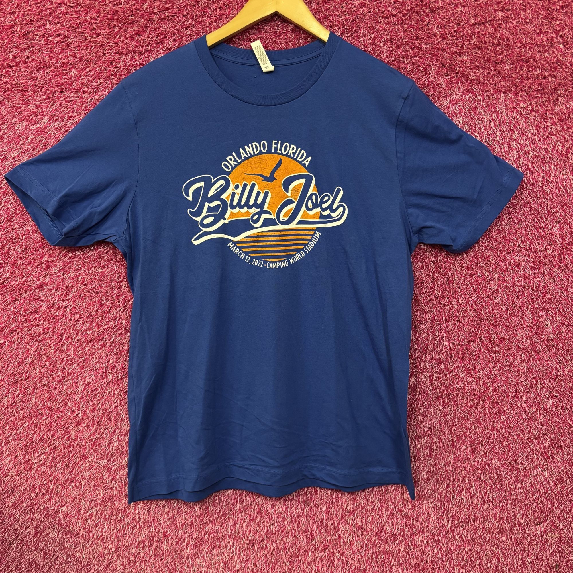 Other Orlando Florida Billy Joel Camping World Stadium Blue T-Shir Size US XL / EU 56 / 4 - 1 Thumbnail