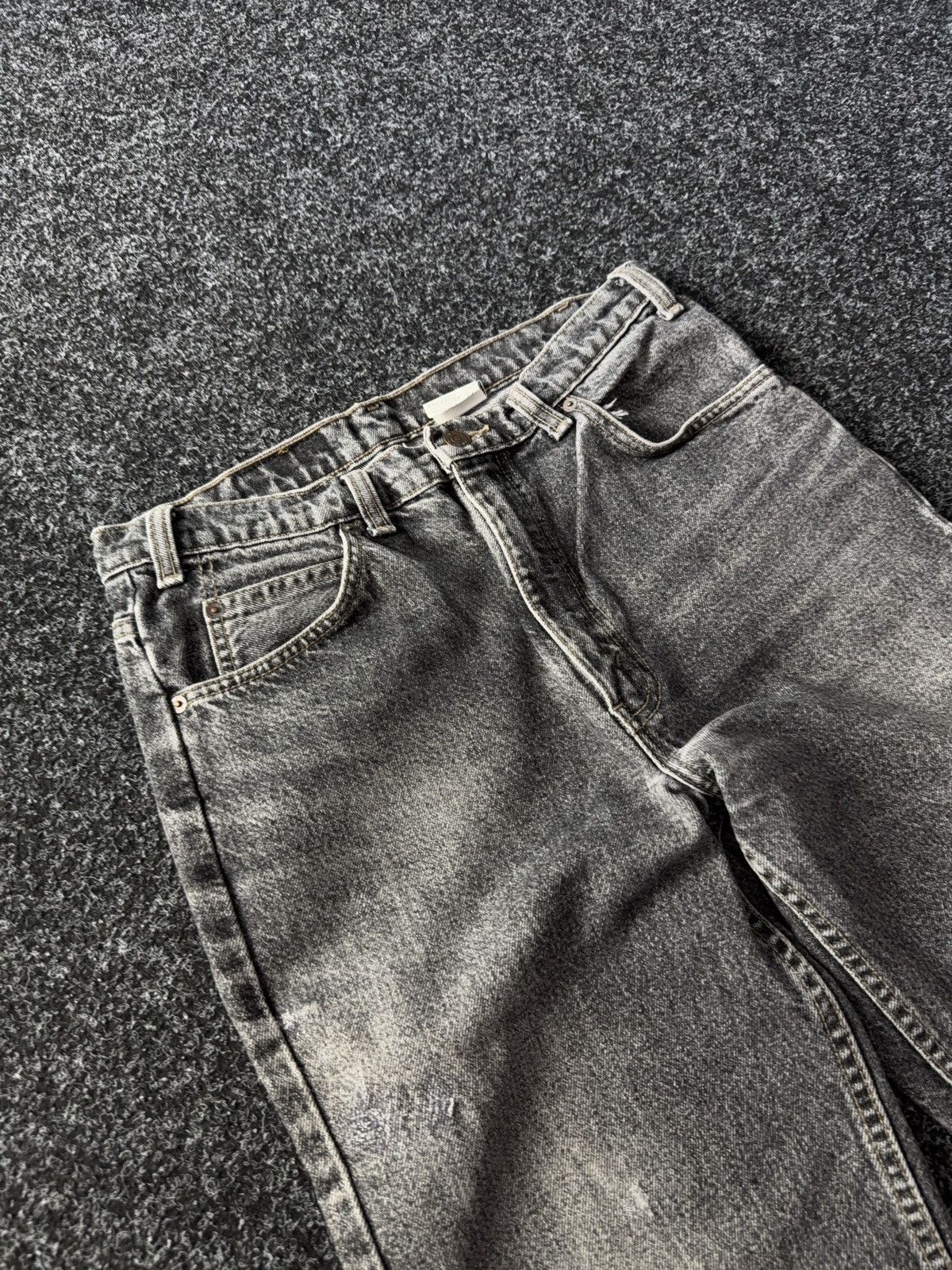 Levi's Vintage Clothing × Vintage Vintage Levi’s 619 Black Wash Jeans Made in Canada 33x29 Size US 32 / EU 48 - 8 Thumbnail