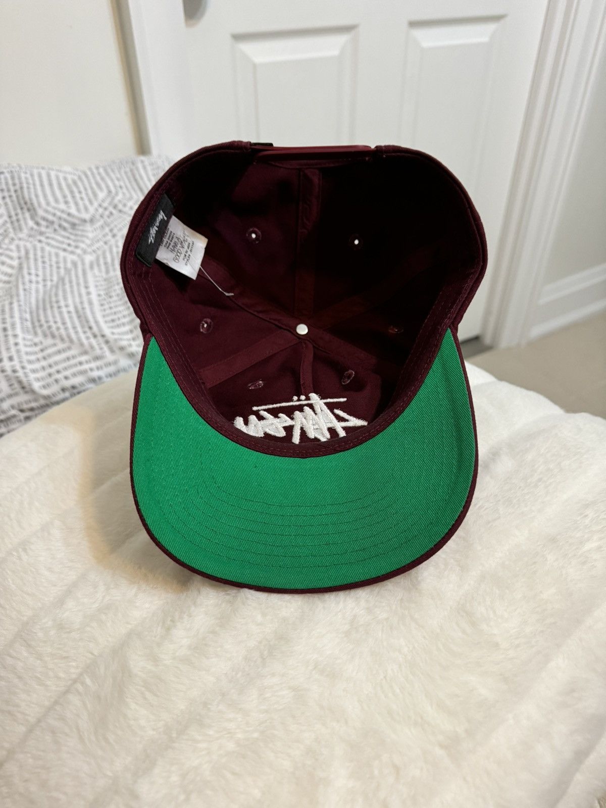 Stussy Stussy Mid-Depth Stock Snapback Size ONE SIZE - 3 Thumbnail