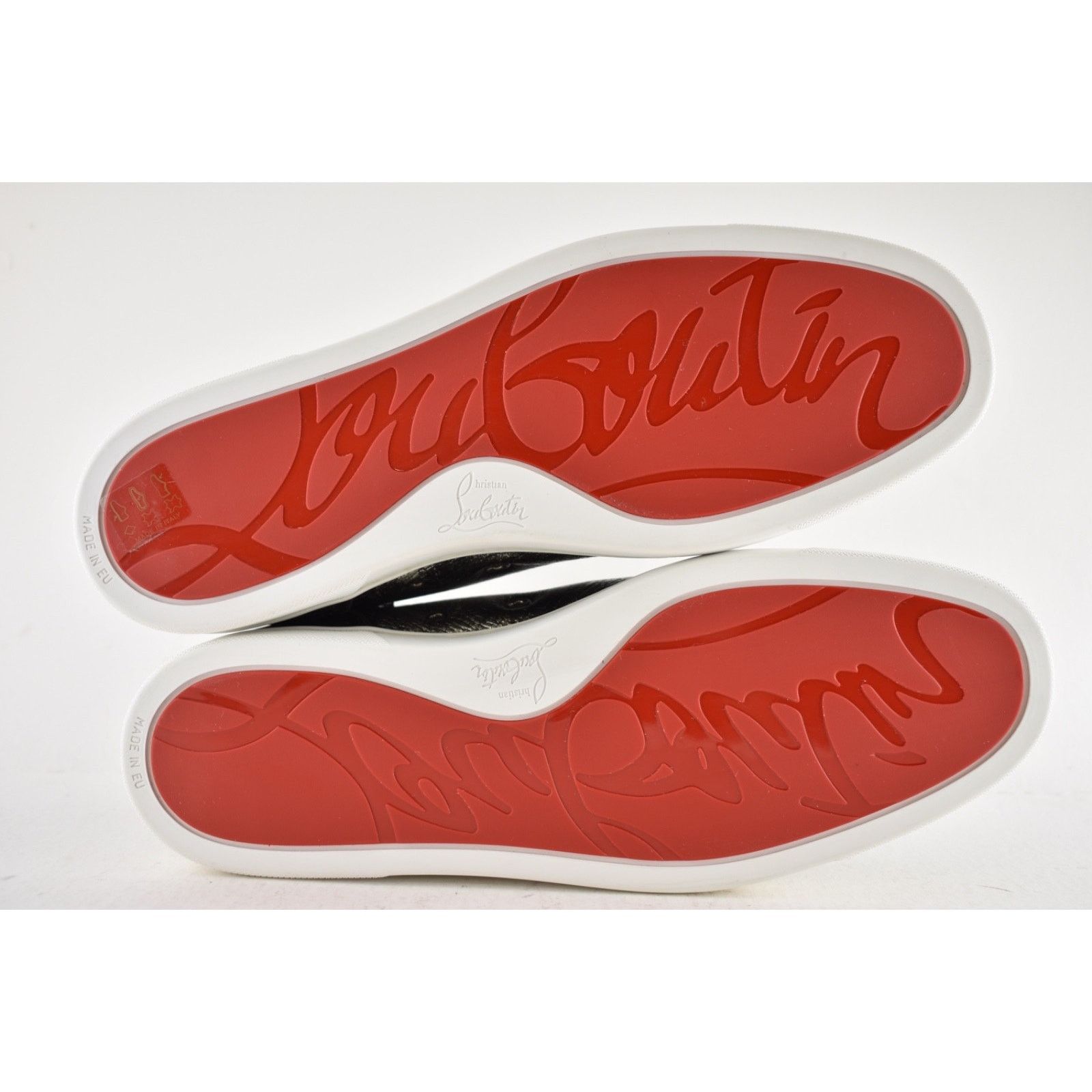 Christian Louboutin Christian Louboutin Mens Rantus Orlato Flat Silver Brown Size US 11 / EU 44 - 12 Thumbnail