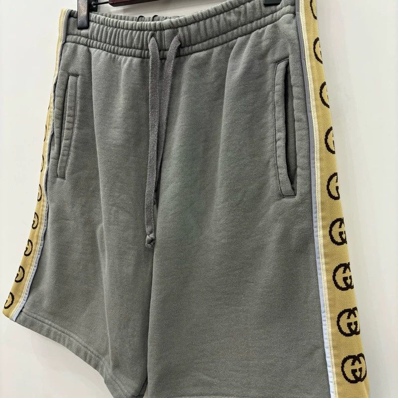 Gucci Gucci Size XS Double G String Logo Striped Drawstring Casu Size US 27 - 3 Thumbnail
