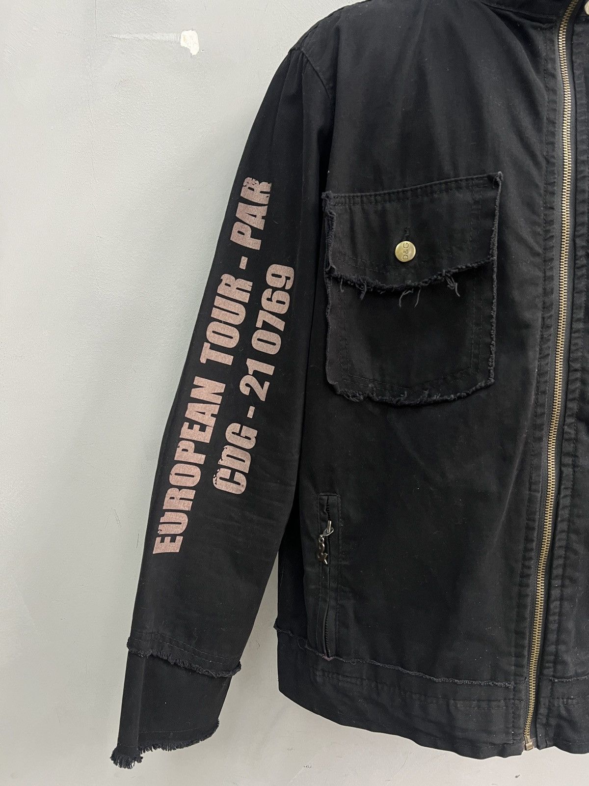 Dolce & Gabbana Dolce Gabbana archive FW 2005 distressed racing jacket y2k Size US M / EU 48-50 / 2 - 4 Thumbnail