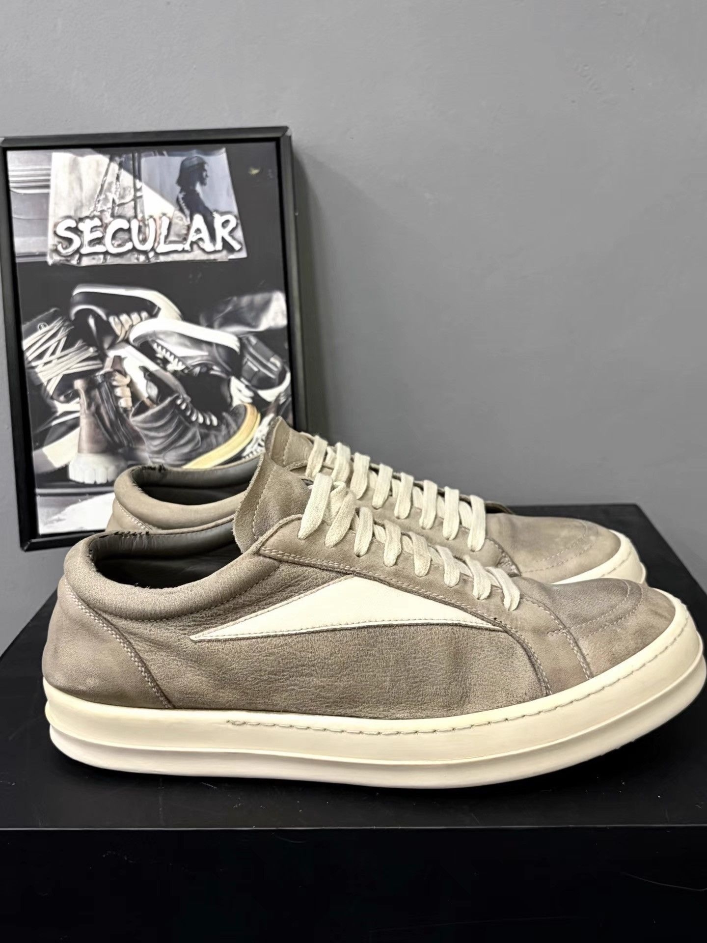 Rick Owens Rick Owens 24SS Brown "Vans" Sneakers K34 Size US 10 / EU 43 - 4 Thumbnail