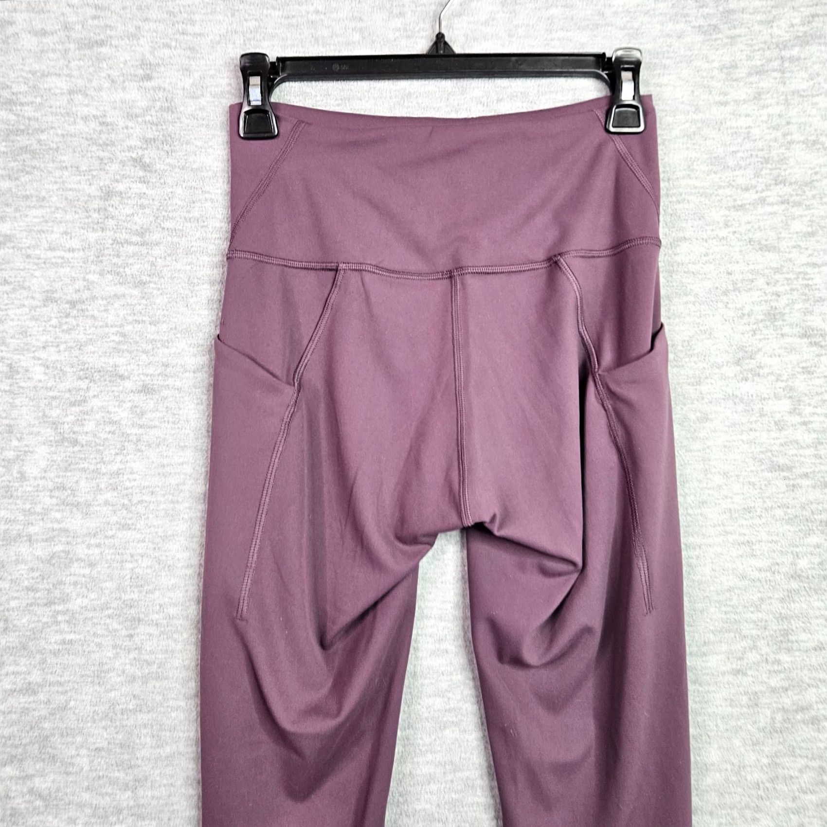 Lululemon Lululemon Wunder Train High Rise Tight with Pockets Java Size 6 Purple Leggings Size 28" / US 6 / IT 42 - 3 Thumbnail