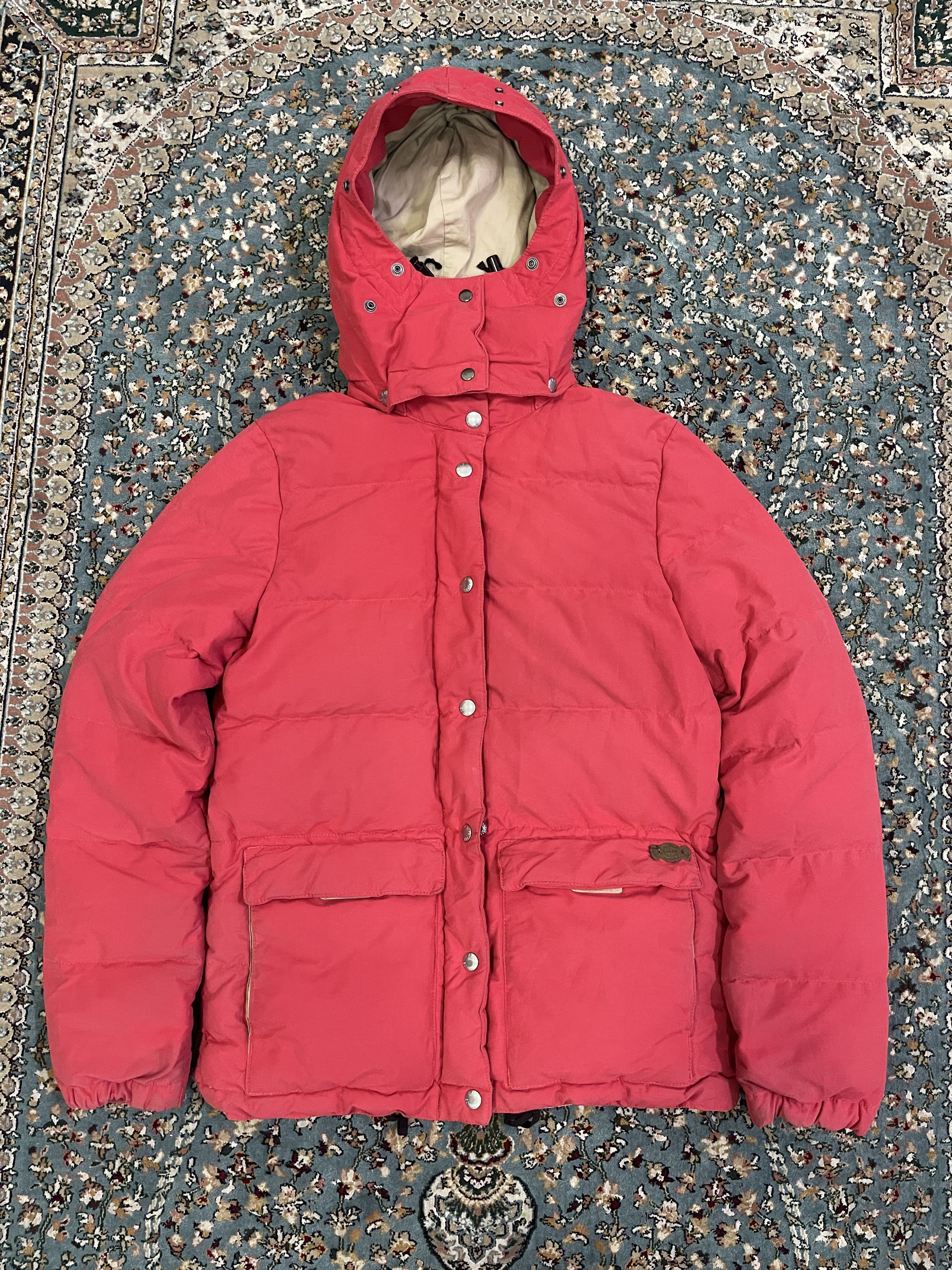 Denim & Supply Ralph Lauren Red Balaclava Down Puffer Jacket Size US XS / EU 42 / 0 - 12 Thumbnail