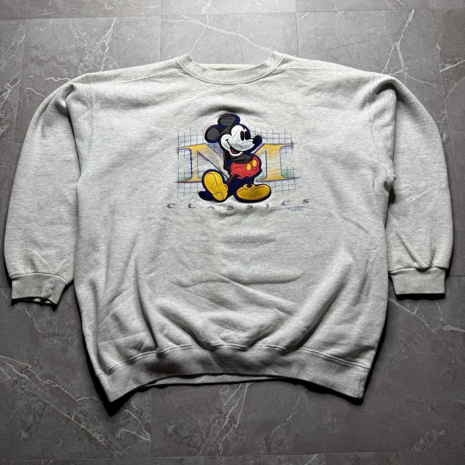 Mickey Mouse Vintage Mickey Mouse Disney Classics Sweatshirt Genus XL Size US XL / EU 56 / 4 - 1 Thumbnail