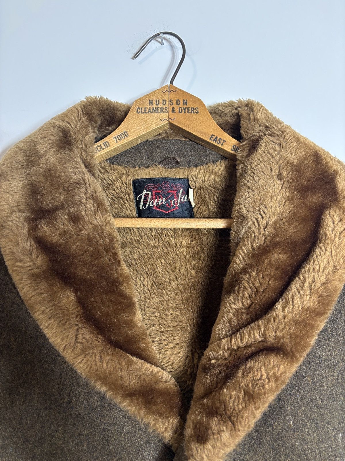 Vintage Vintage 60s Dan Jac Overcoat Faux Fur Collar 42 Size US L / EU 52-54 / 3 - 2 Thumbnail