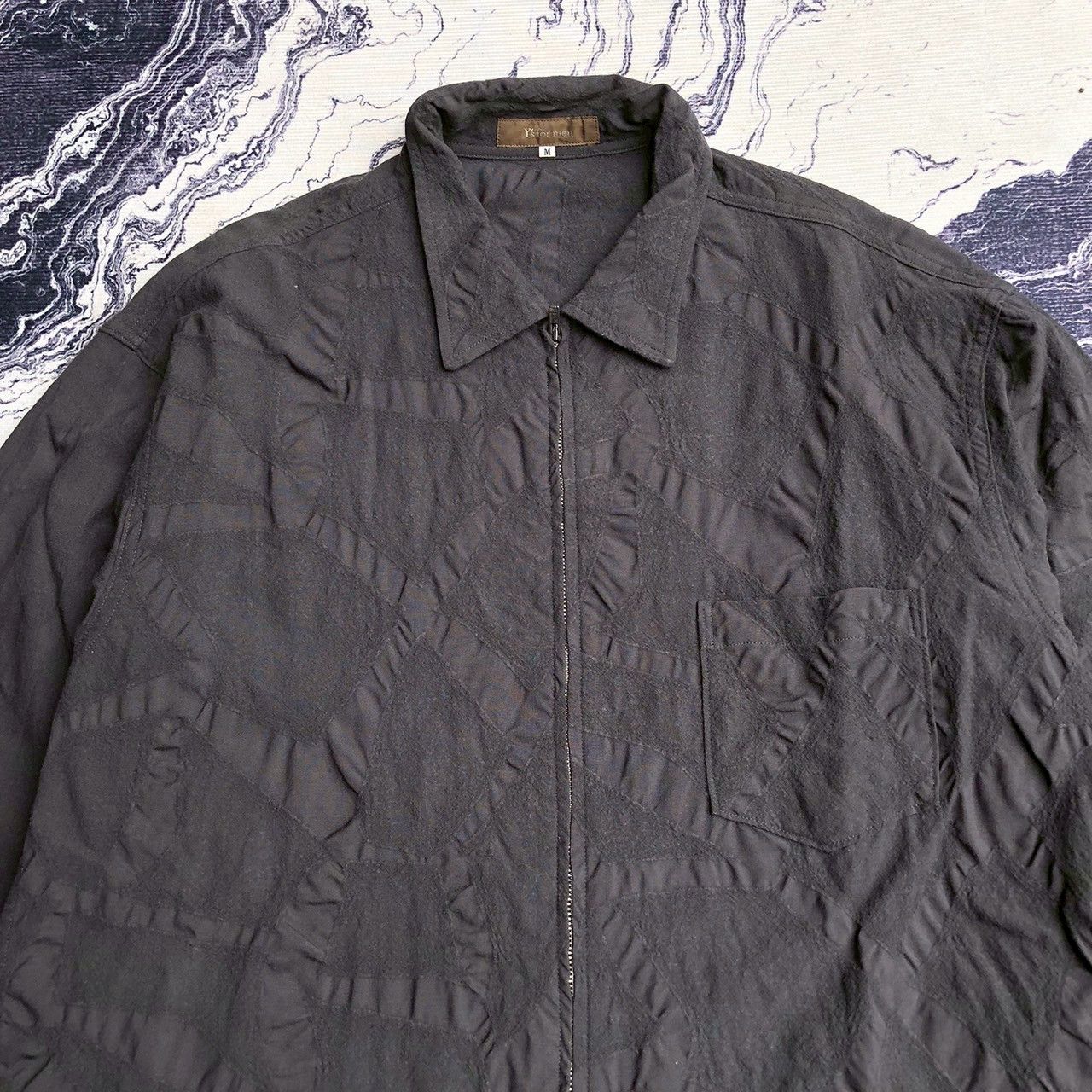 Y's for Men Y's for Men by Yohji Yamamoto Wool Shirt Jacket Size US M / EU 48-50 / 2 - 2 Thumbnail