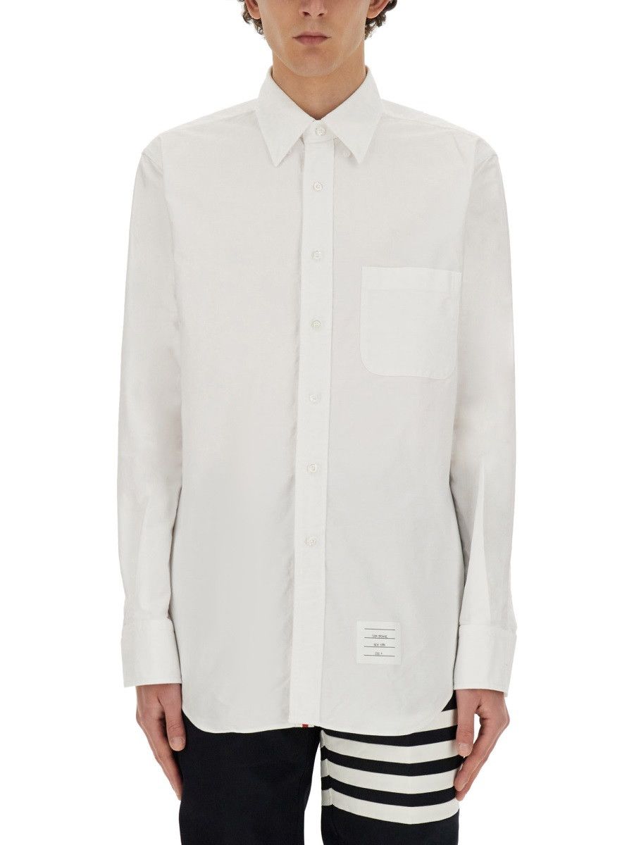Thom Browne THOM BROWNE COTTON SHIRT - WHITE (JP 5) Size US XXL / EU 58 / 5 - 1 Thumbnail
