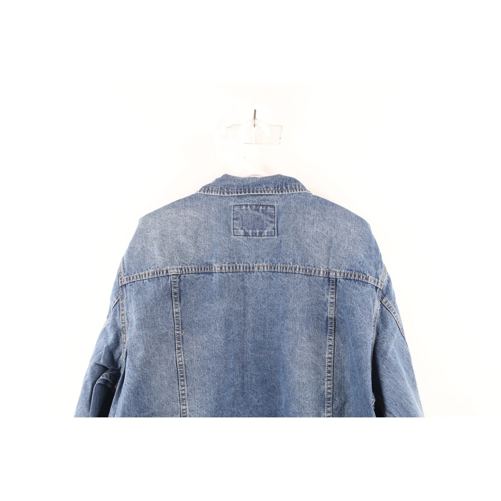 Marithe + Francois Girbaud × Vintage NOS Vintage 90s Marithe Francois Girbaud Denim Jacket 3XL Size US XXL / EU 58 / 5 - 11 Thumbnail