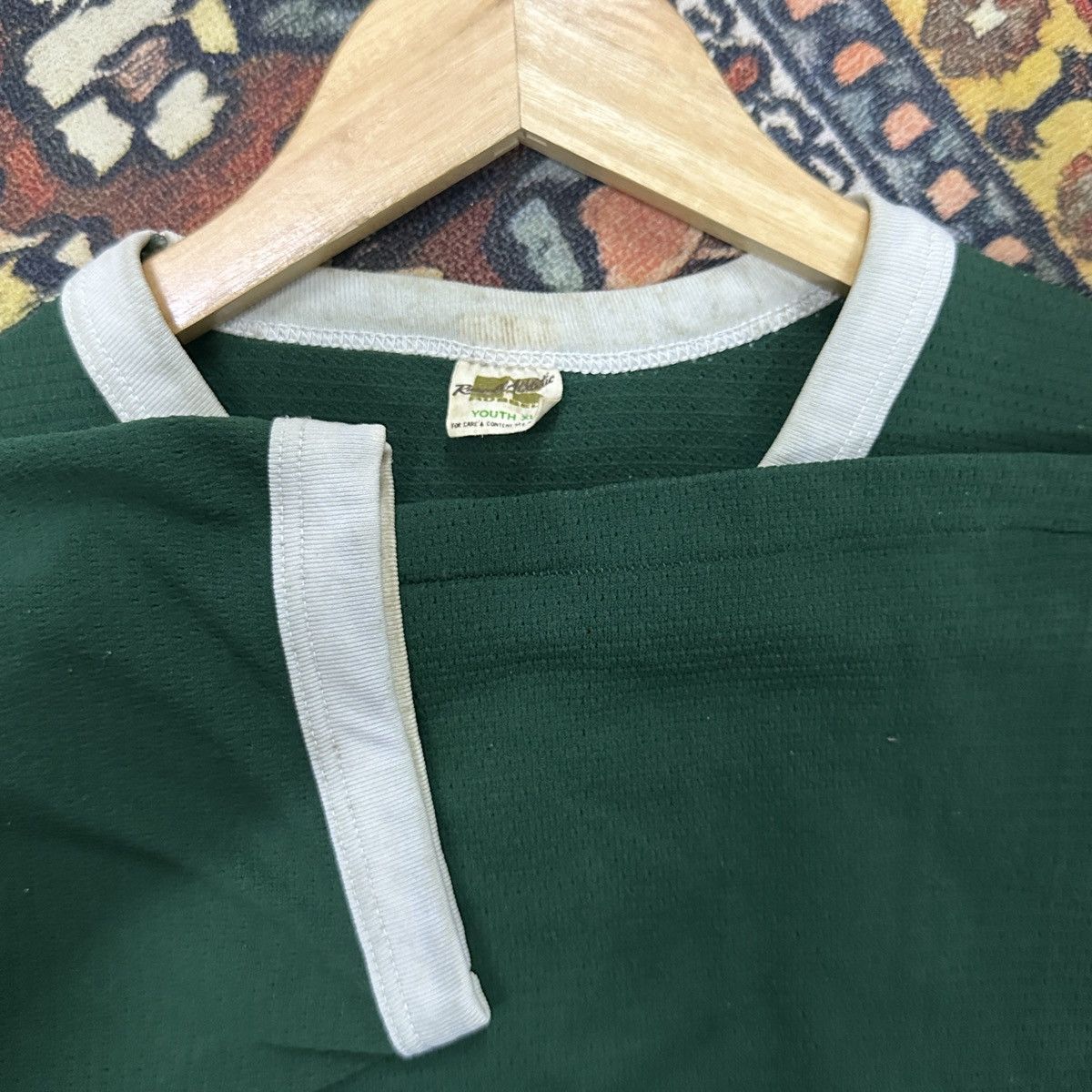 Russell Athletic Vintage 70’s Russell Athletic Nylon Tshirt Size US M / EU 48-50 / 2 - 3 Thumbnail