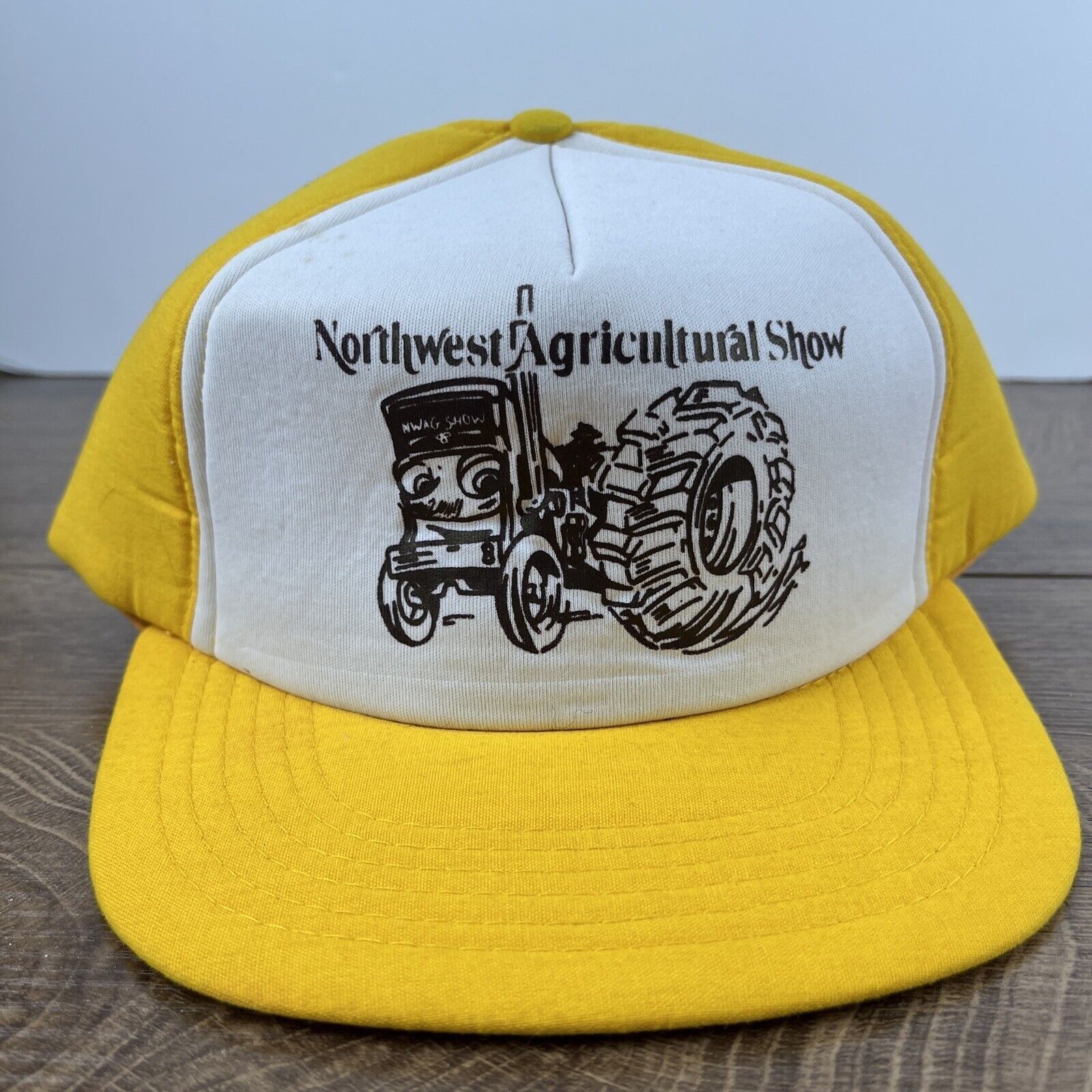 Other Northwest Agricultural Show Hat Snapback Yellow Adjustable H Size ONE SIZE - 4 Thumbnail