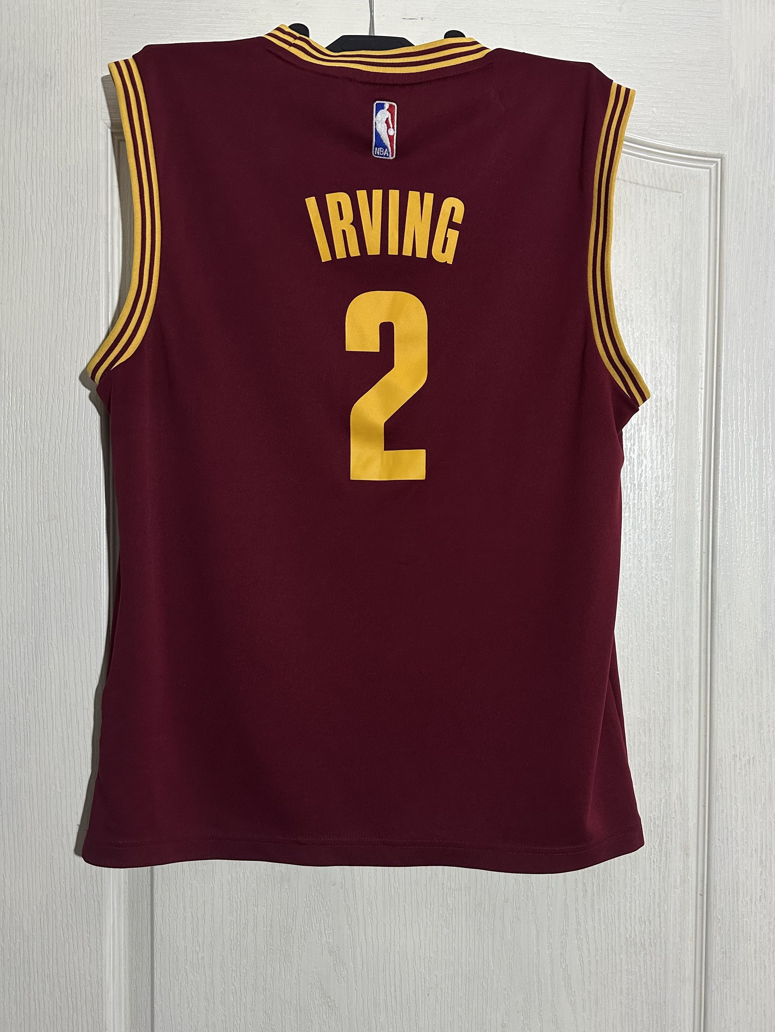 Adidas Adidas Cleveland Cavaliers Kyrie Irving #2 Swigman Size US M / EU 48-50 / 2 - 1 Thumbnail