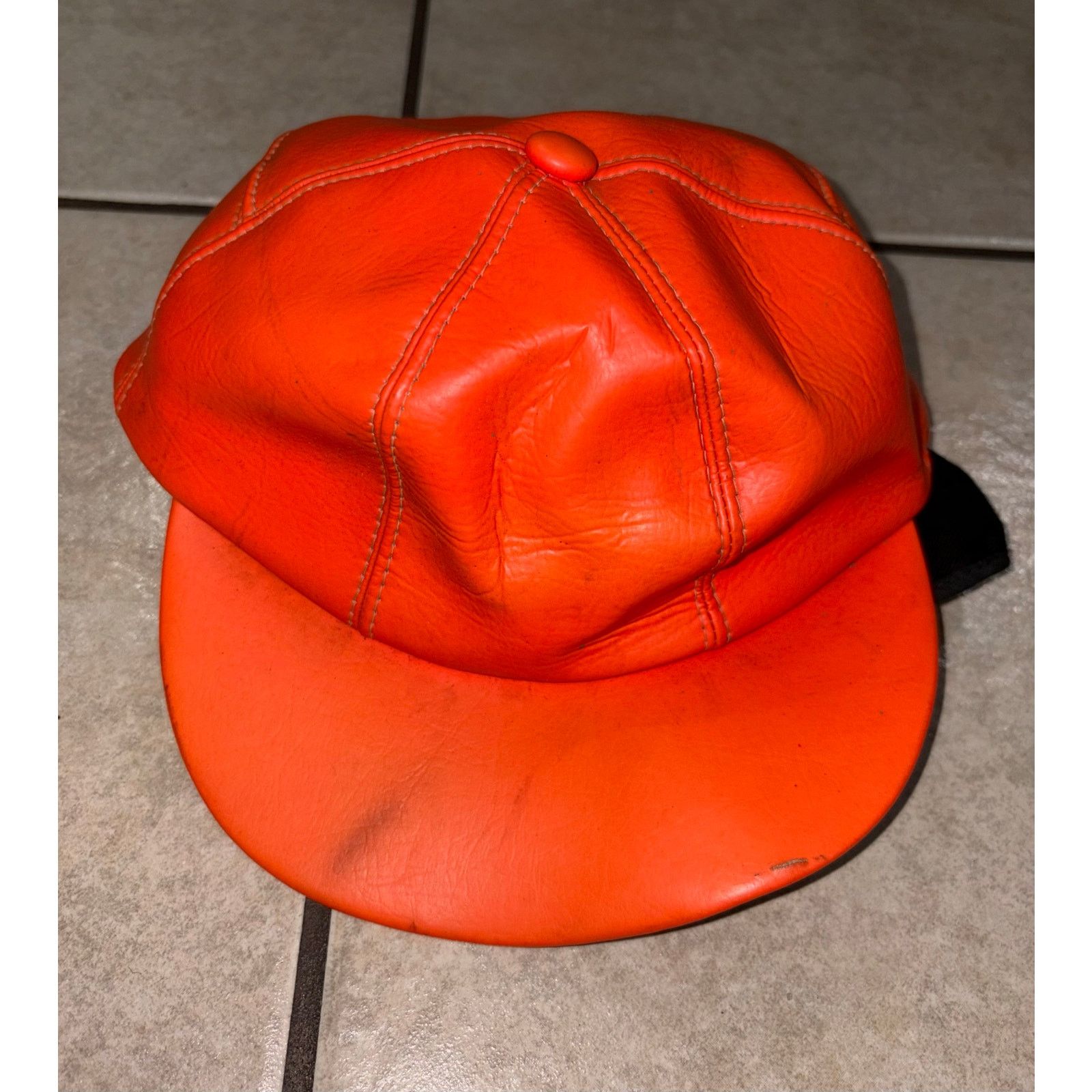 Other Vintage orange hunting hat ear flaps 6 1/8 Size 26 - 1 Thumbnail