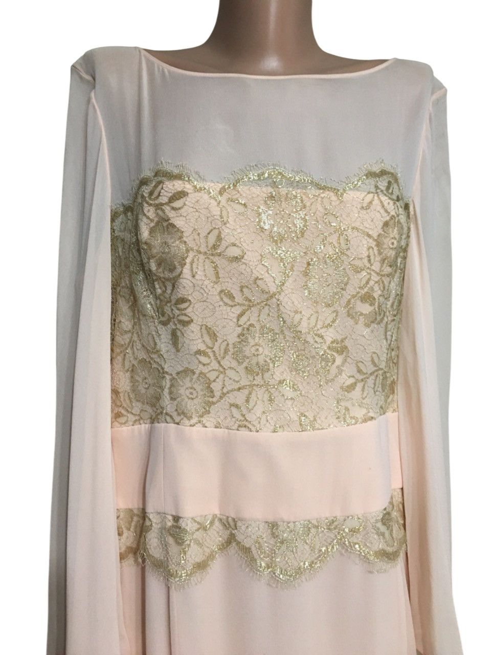 Escada ESCADA Couture Silk Evening Maxi Dress Wedding Size EU 42 Size M / US 6-8 / IT 42-44 - 5 Thumbnail