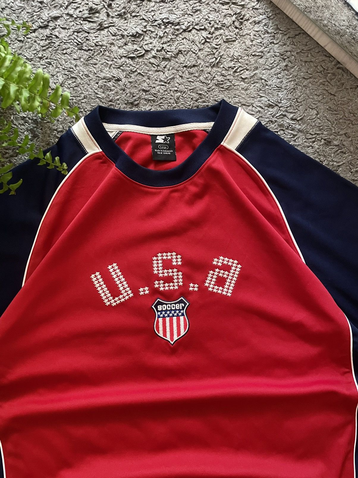 Starter × Vintage 00s Starter T-Shirt Streetwear Vintage Center Logo Y2k Size US L / EU 52-54 / 3 - 7 Thumbnail