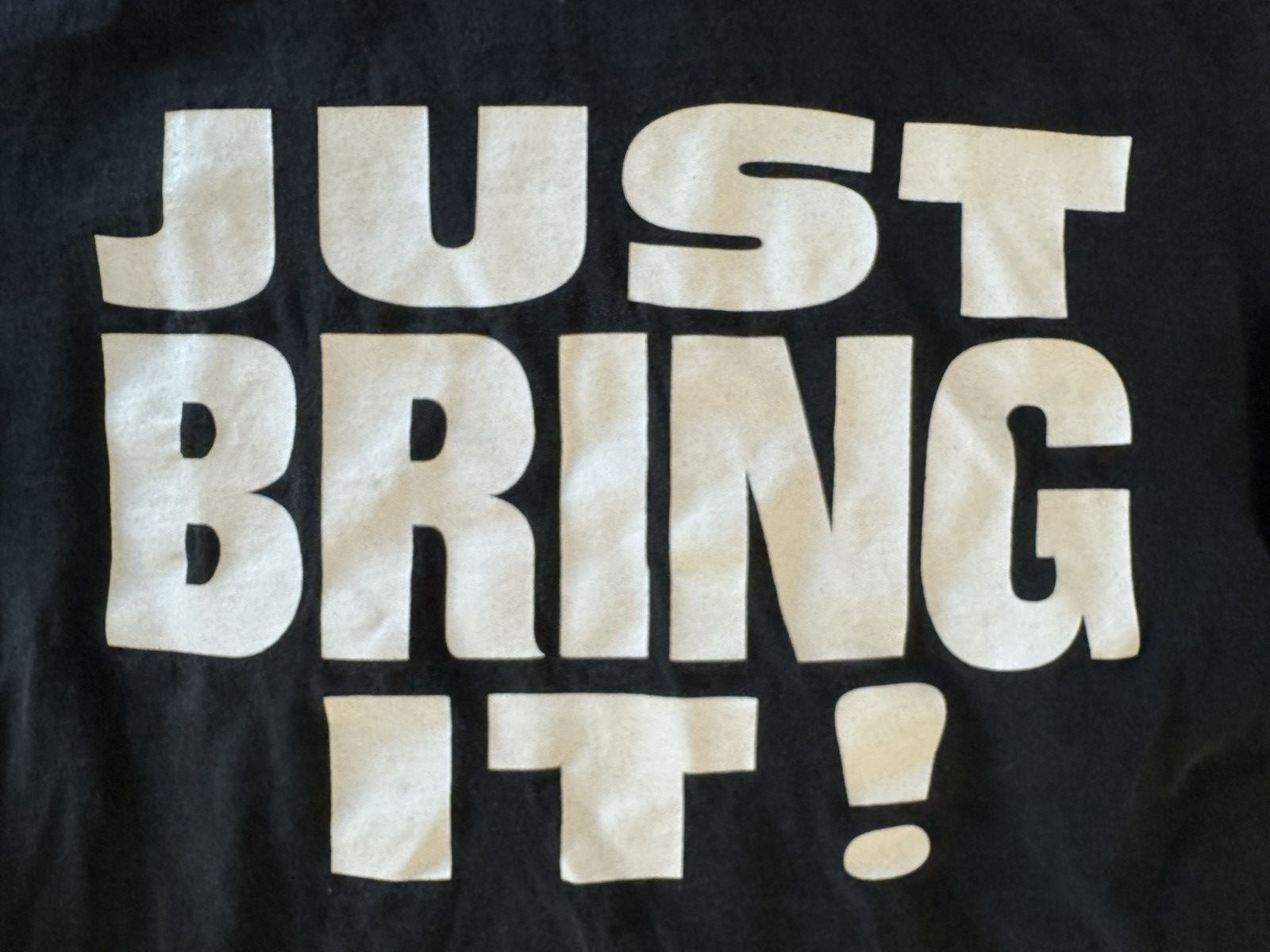WWF vintage the rock just bring it wrestling 90s dwayne johnson Size US M / EU 48-50 / 2 - 7 Thumbnail