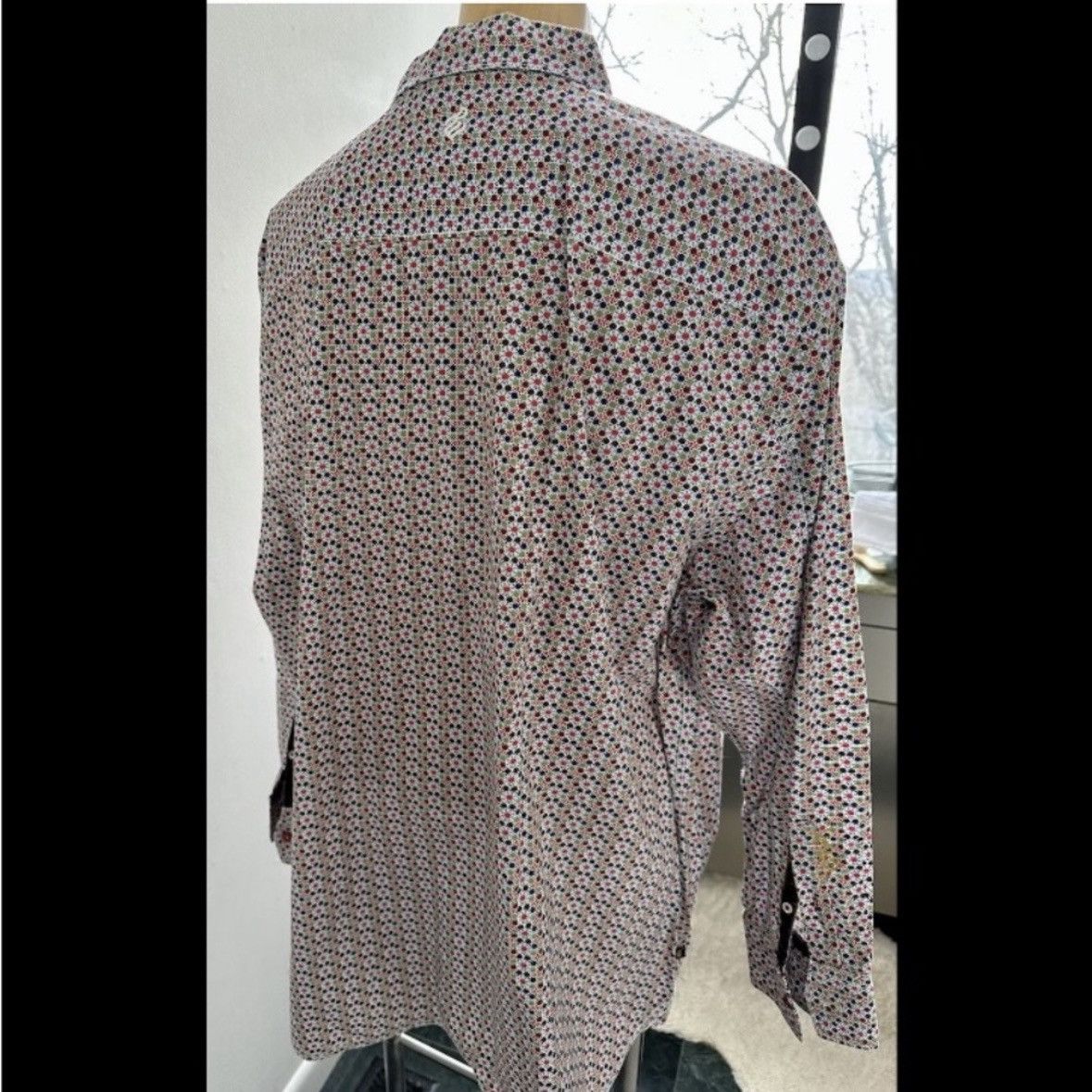 Rocawear VINTAGE Y2K ROCAWEAR DRESS SHIRT GEOMETRIC PATTERN JAY-Z 2XL Size US XXL / EU 58 / 5 - 5 Thumbnail