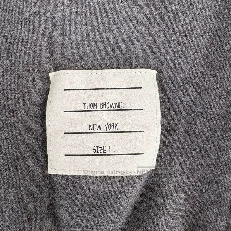 Thom Browne Thom Browne size 1 Grey Knit Track Pants Size US 30 / EU 46 - 3 Thumbnail