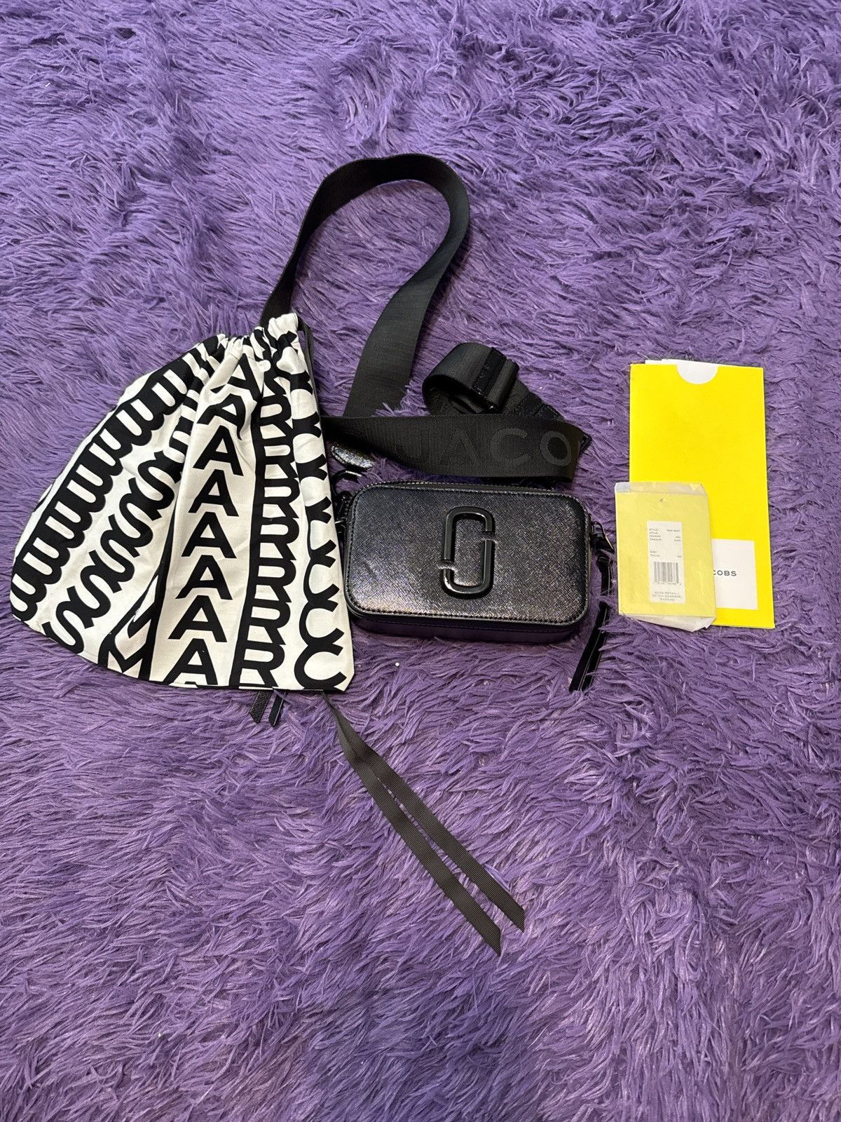 Marc Jacobs Marc Jacob’s all black snapshot crossbody bag Size ONE SIZE - 1 Thumbnail