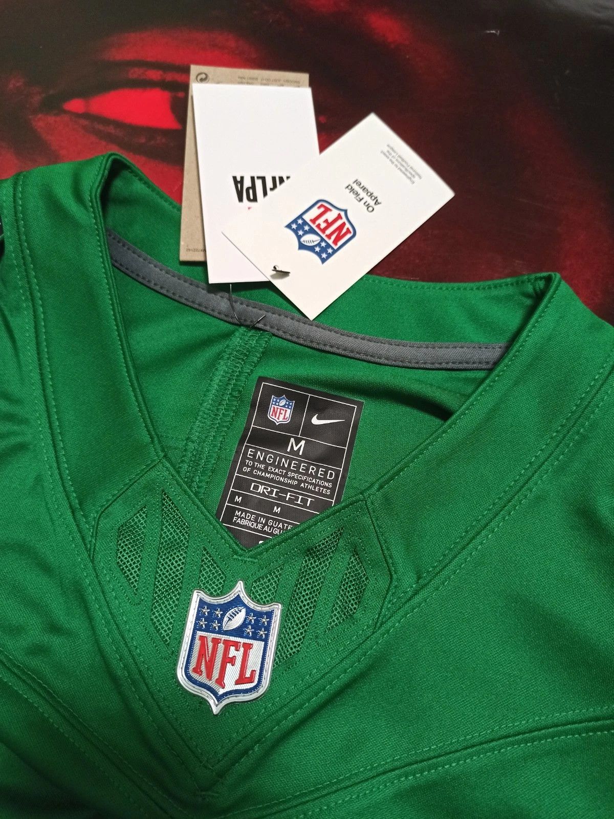NFL × Nike Nike Jalen Hurts Kelly Green Eagles Limited Jersey Size US M / EU 48-50 / 2 - 6 Thumbnail