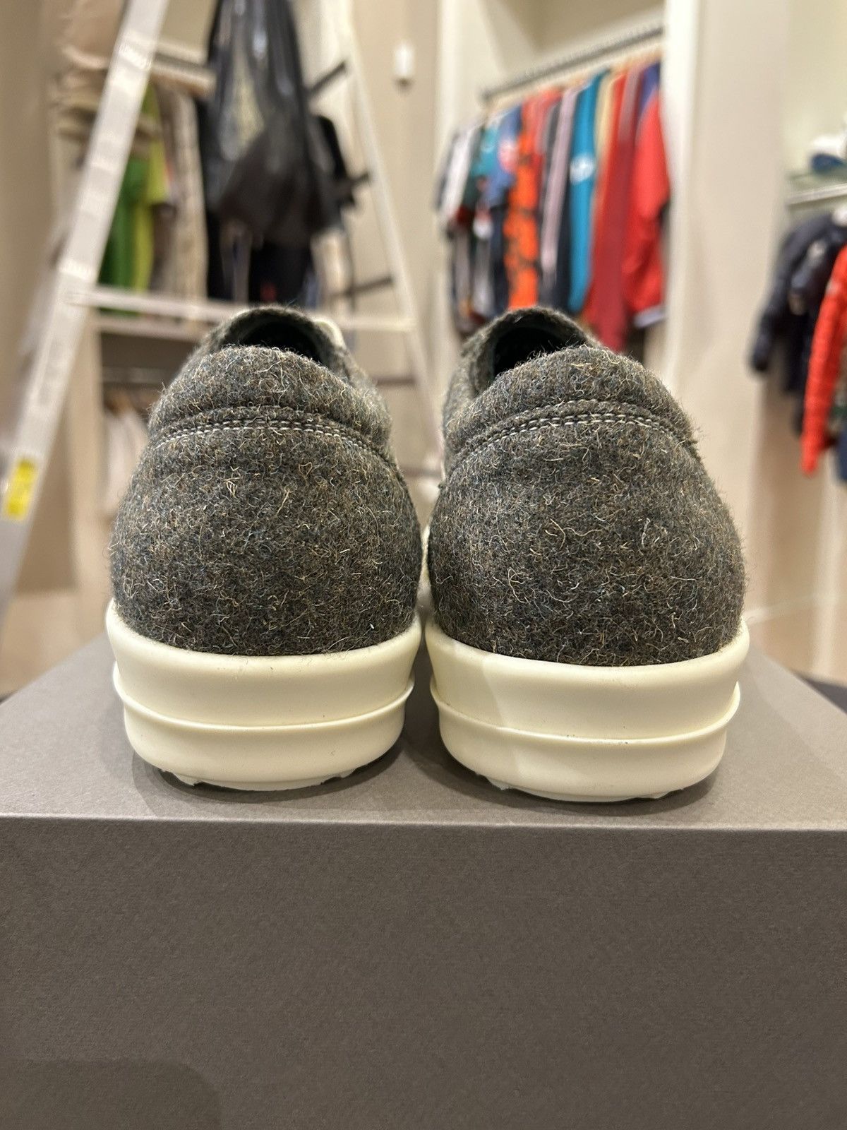 Rick Owens Rick Owens Wool Vintage Low Sneaker Size US 9 / EU 42 - 3 Thumbnail