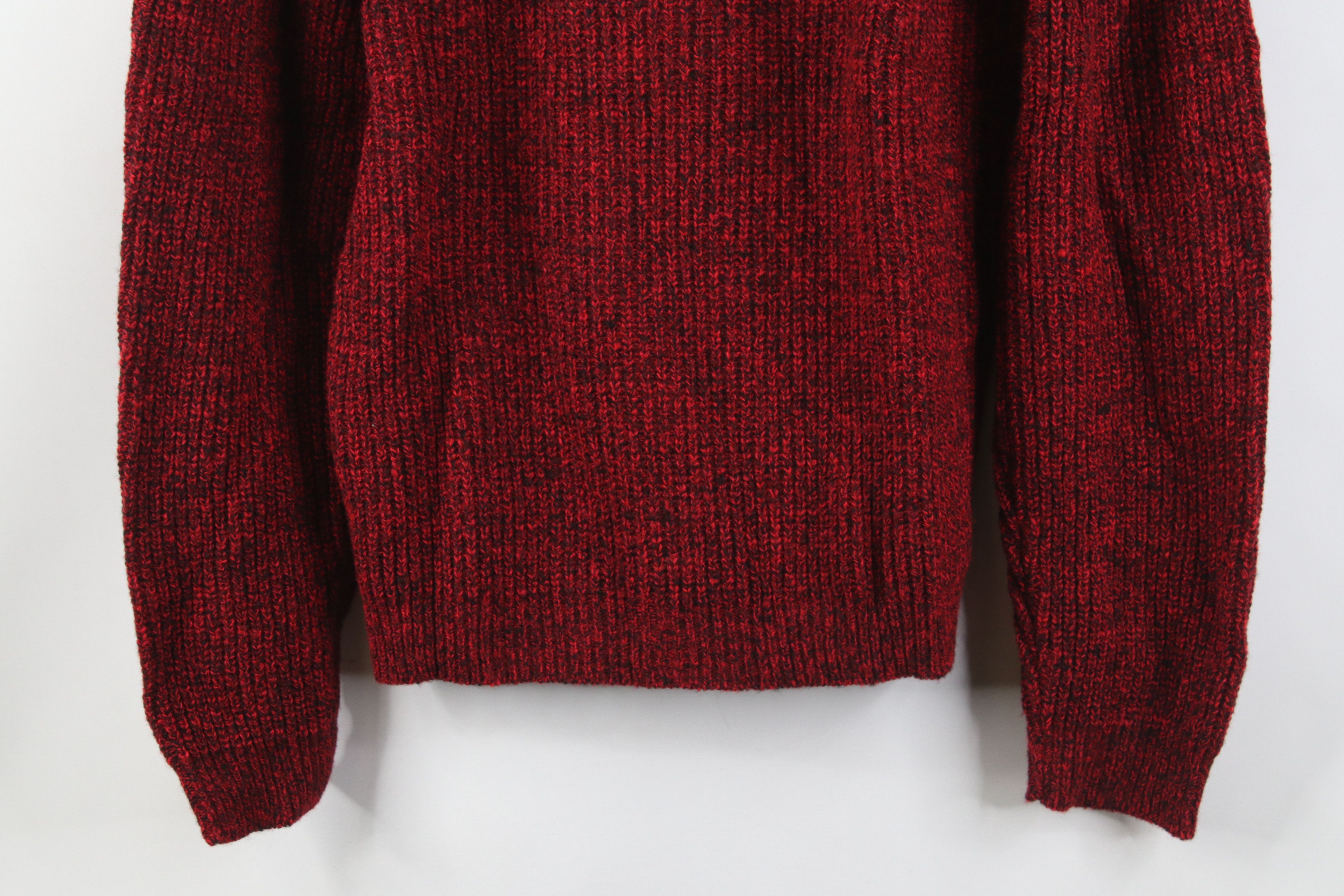 Vintage Vintage 80s 90s Streetwear Knit Crewneck Sweater USA Red Size S / US 4 / IT 40 - 3 Thumbnail