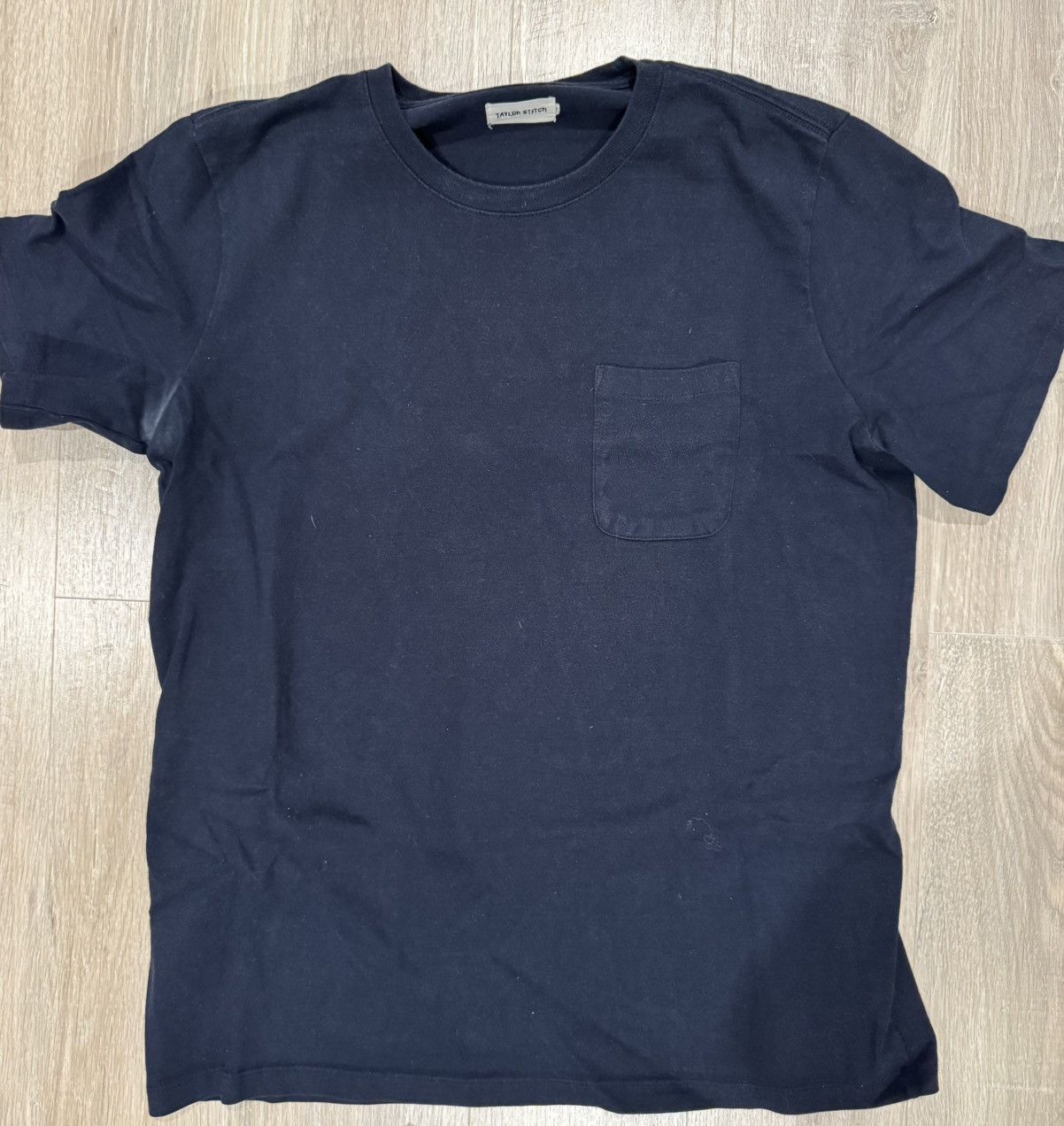 Taylor Stitch Heavy Bag tee - navy - size 44 (XL) Size US XL / EU 56 / 4 - 1 Thumbnail