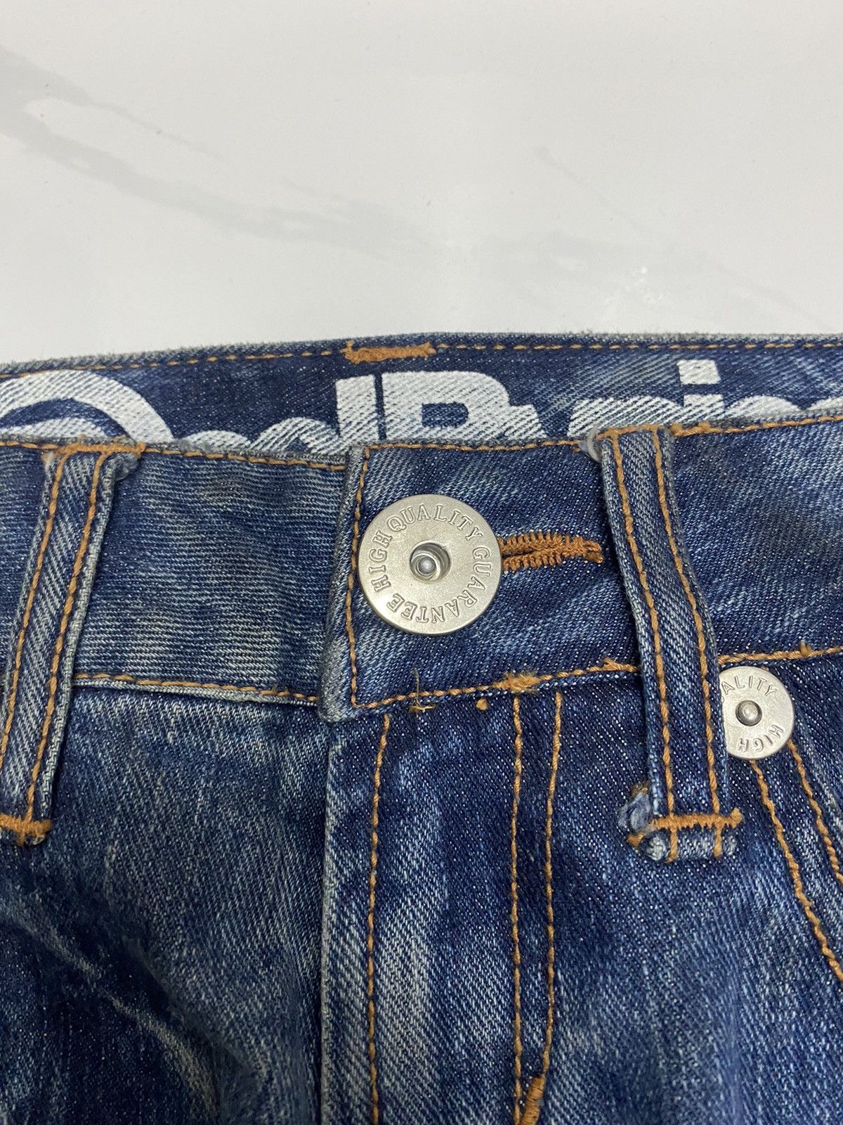 Japanese Brand RARE🔥RBV REALBVOICE DISTRESSED DENIM JEANS Size US 30 / EU 46 - 9 Thumbnail