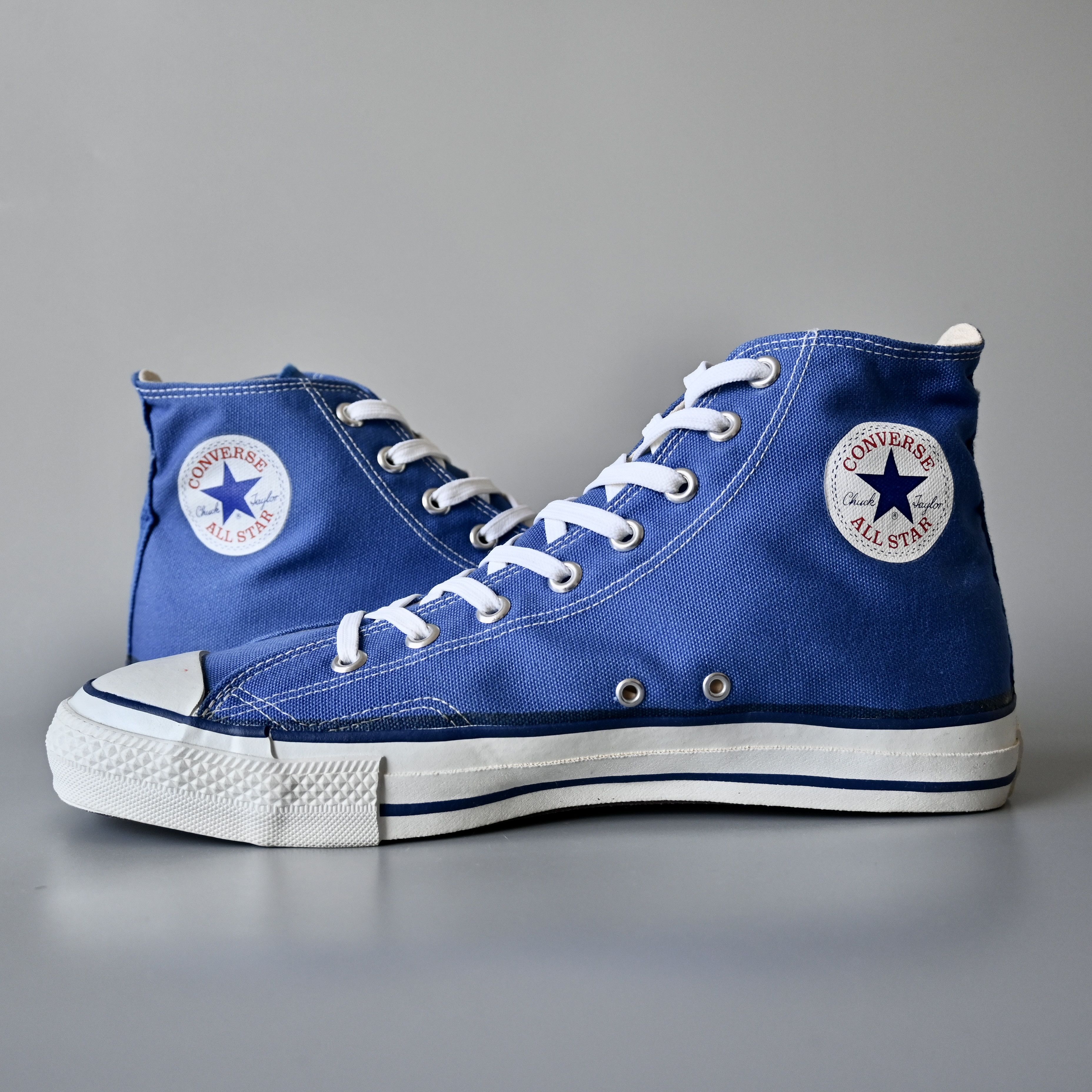 Converse DEADSTOCK, VTG 1980s Converse ALL STAR HI, Chuck Taylor Size US 11.5 / EU 44-45 - 4 Thumbnail