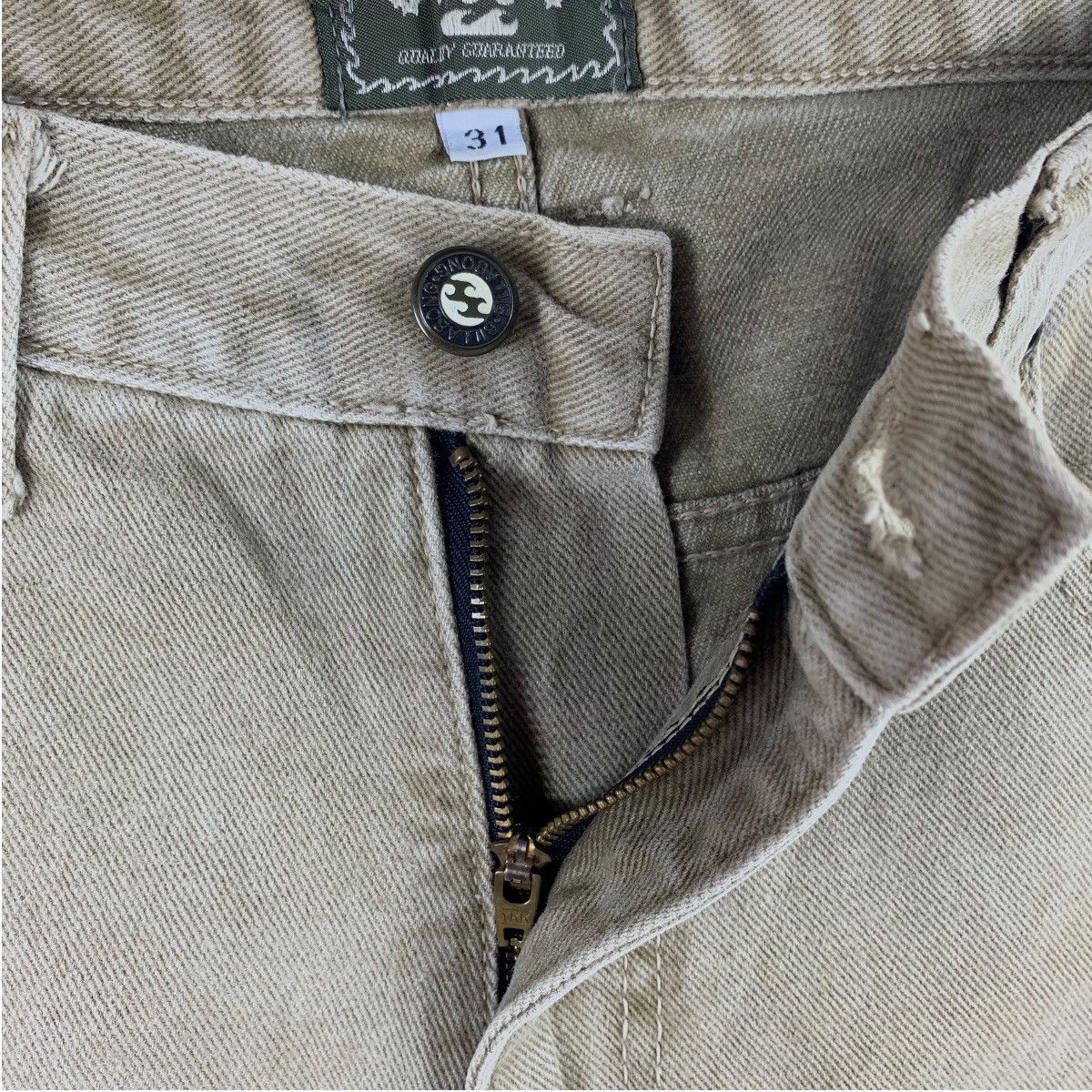 Billabong × Vintage Vintage BILLABONG khaki colour jeans Size US 31 - 13 Thumbnail