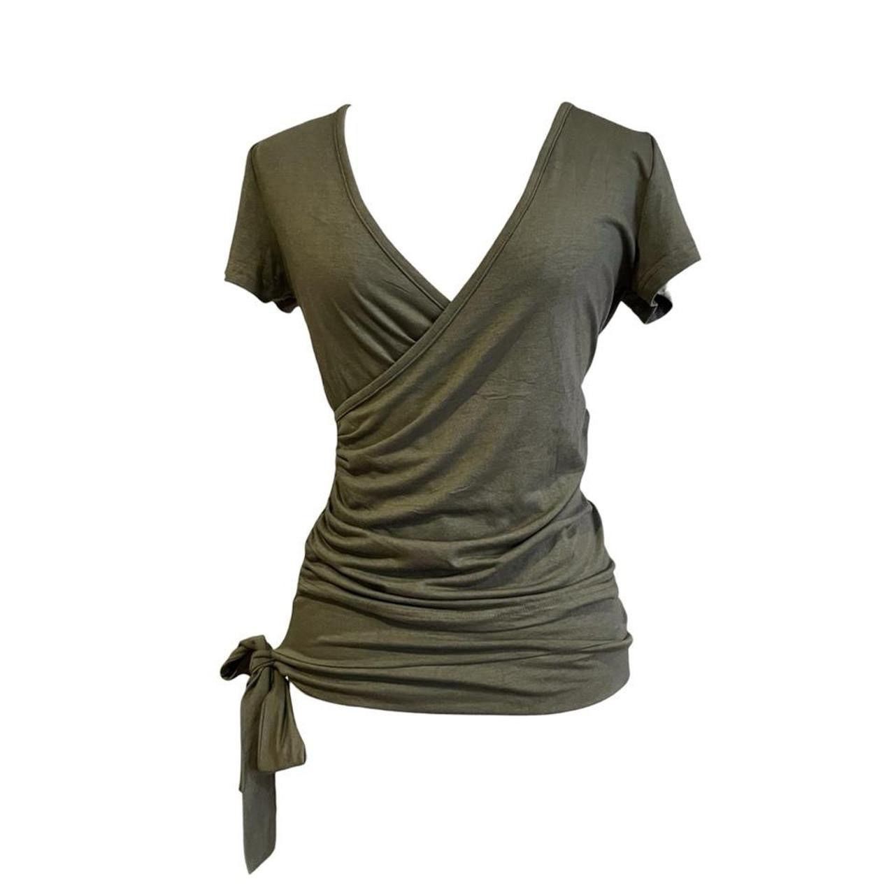Other vtg y2k Japanese brand fairy boho wrap top with tie detail🧚 Size S / US 4 / IT 40 - 1 Thumbnail