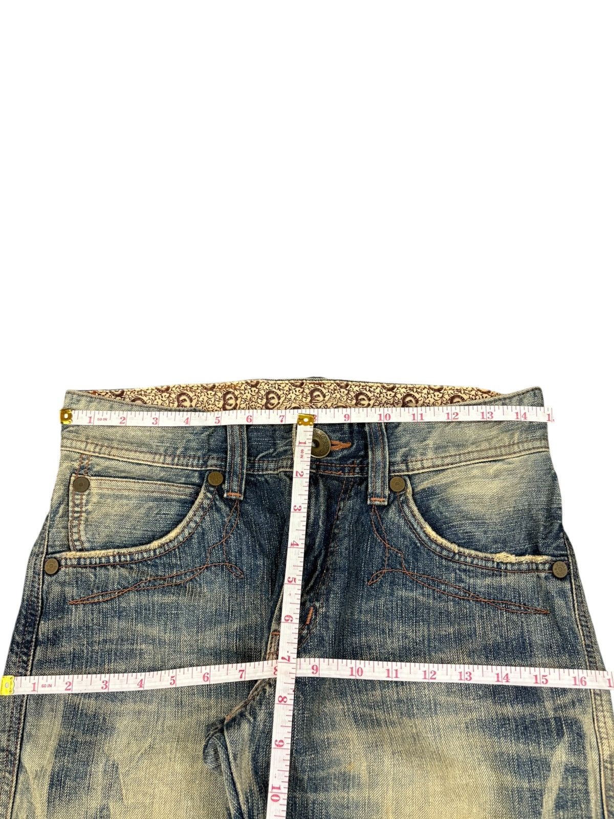 Edwin Vintage Japanese Edwin Blue Trip Smoky Mud Wash Loose Jeans Size US 28 / EU 44 - 12 Thumbnail